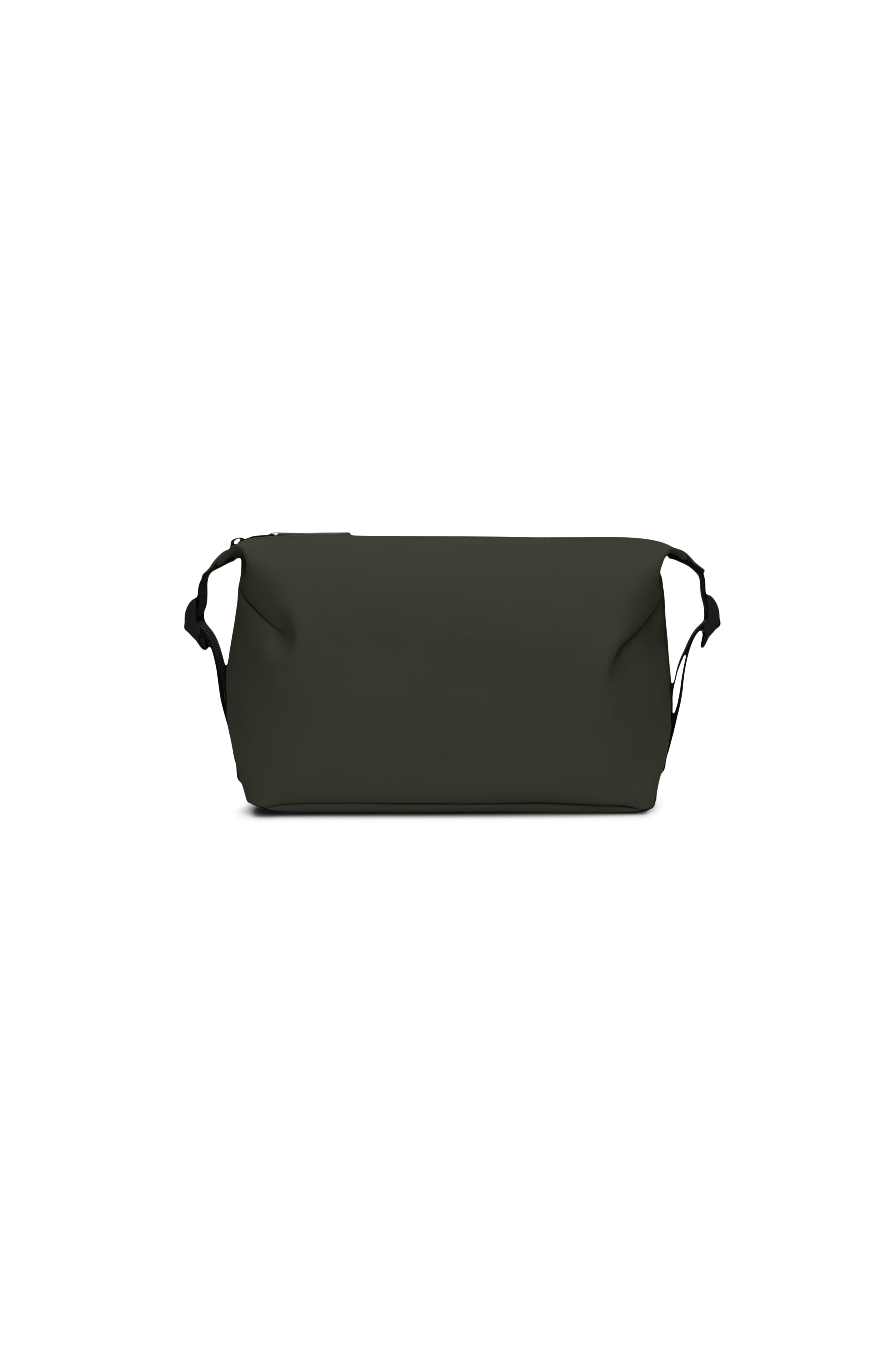 RAINS Hilo Wash Bag Green 4.40L H14 x D12 x W26 cm Washbag