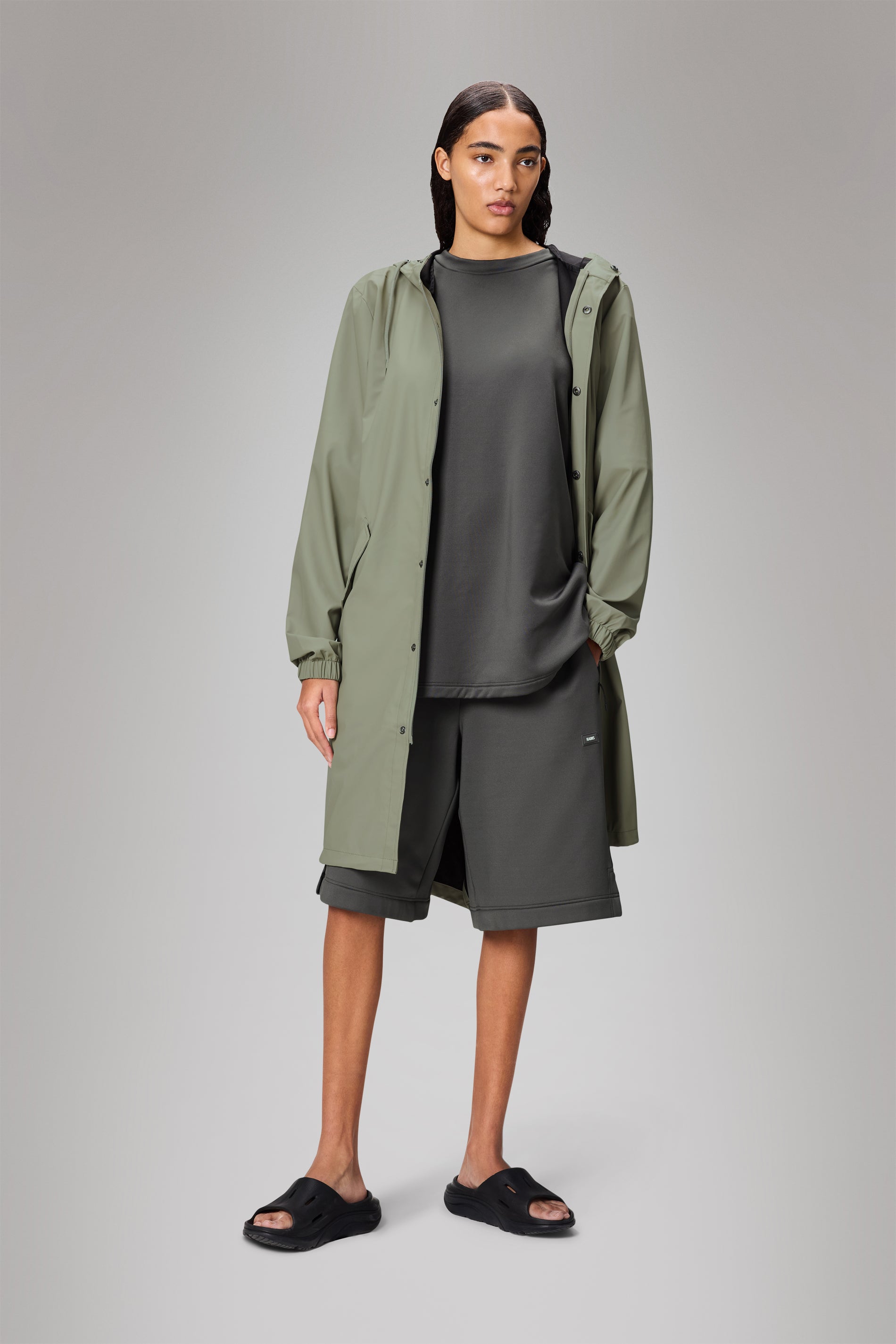 RAINS Fishtail Parka Drift Jacket