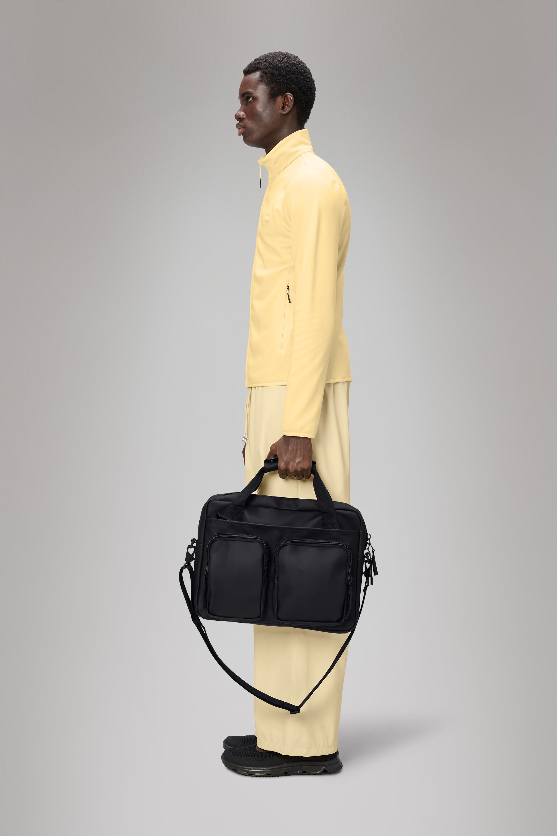 RAINS Texel Tech Bag Black 10L H30 x D9 x W38 cm Laptop bag