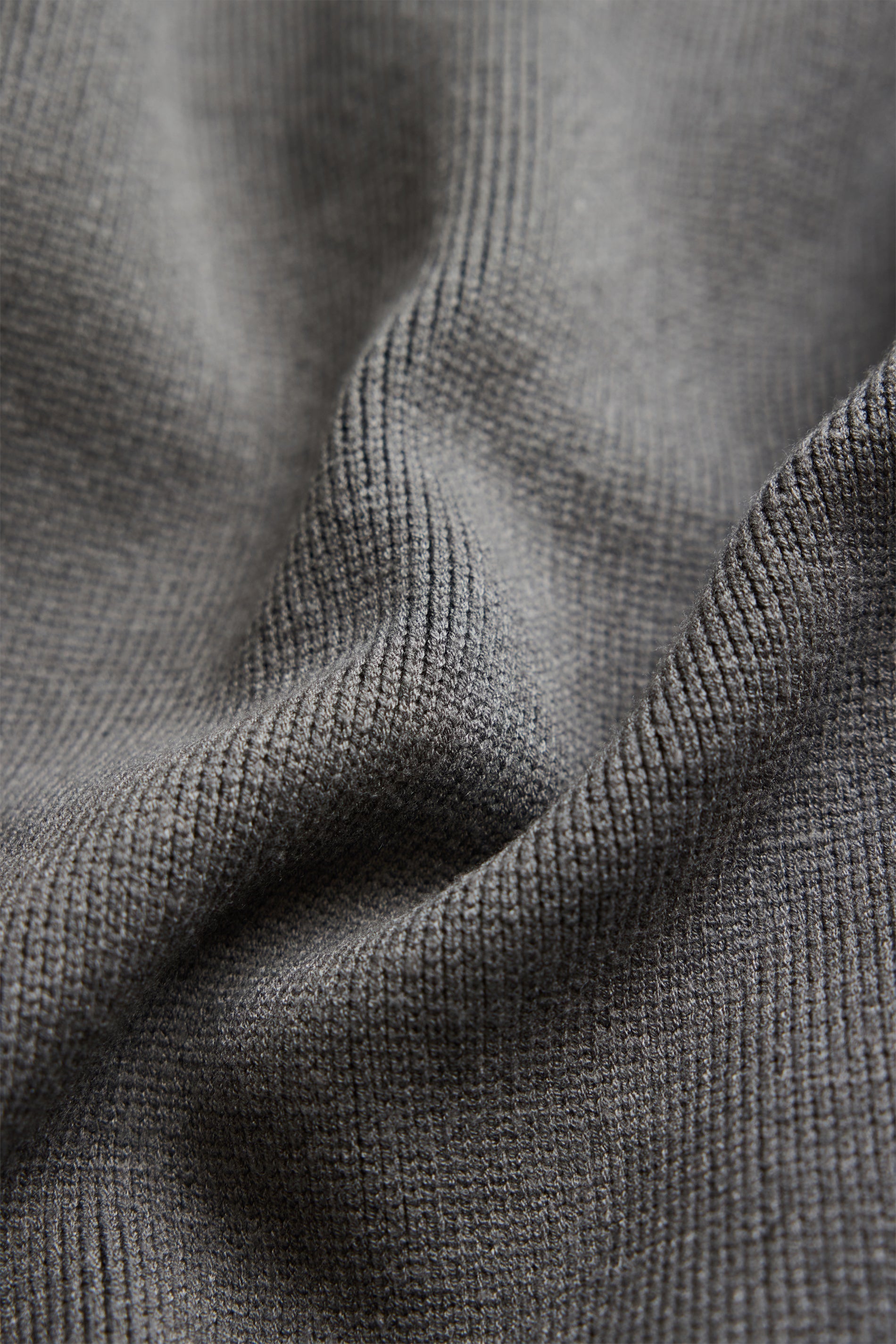 RAINS Sowa Knit Zip Cardigan Grey/Black Long Sleeve