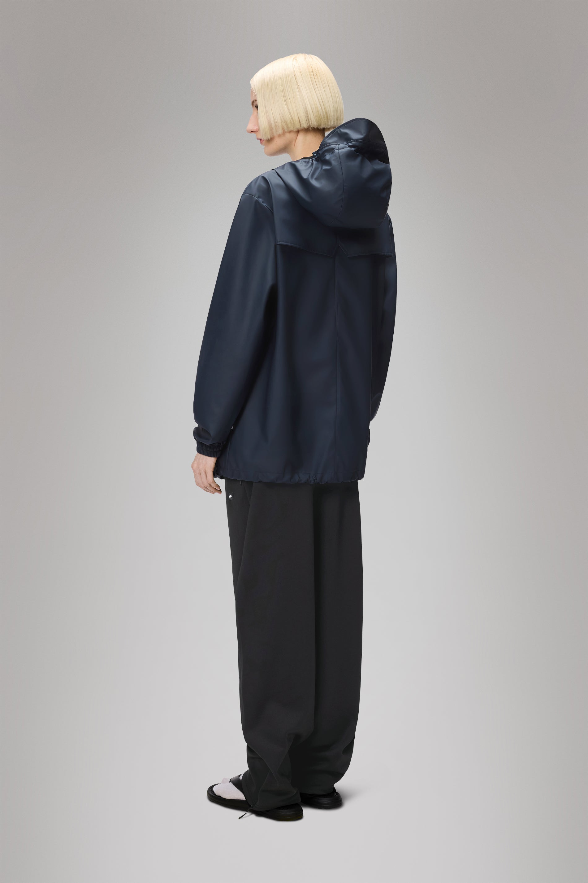 RAINS Storm Breaker Navy Jacket