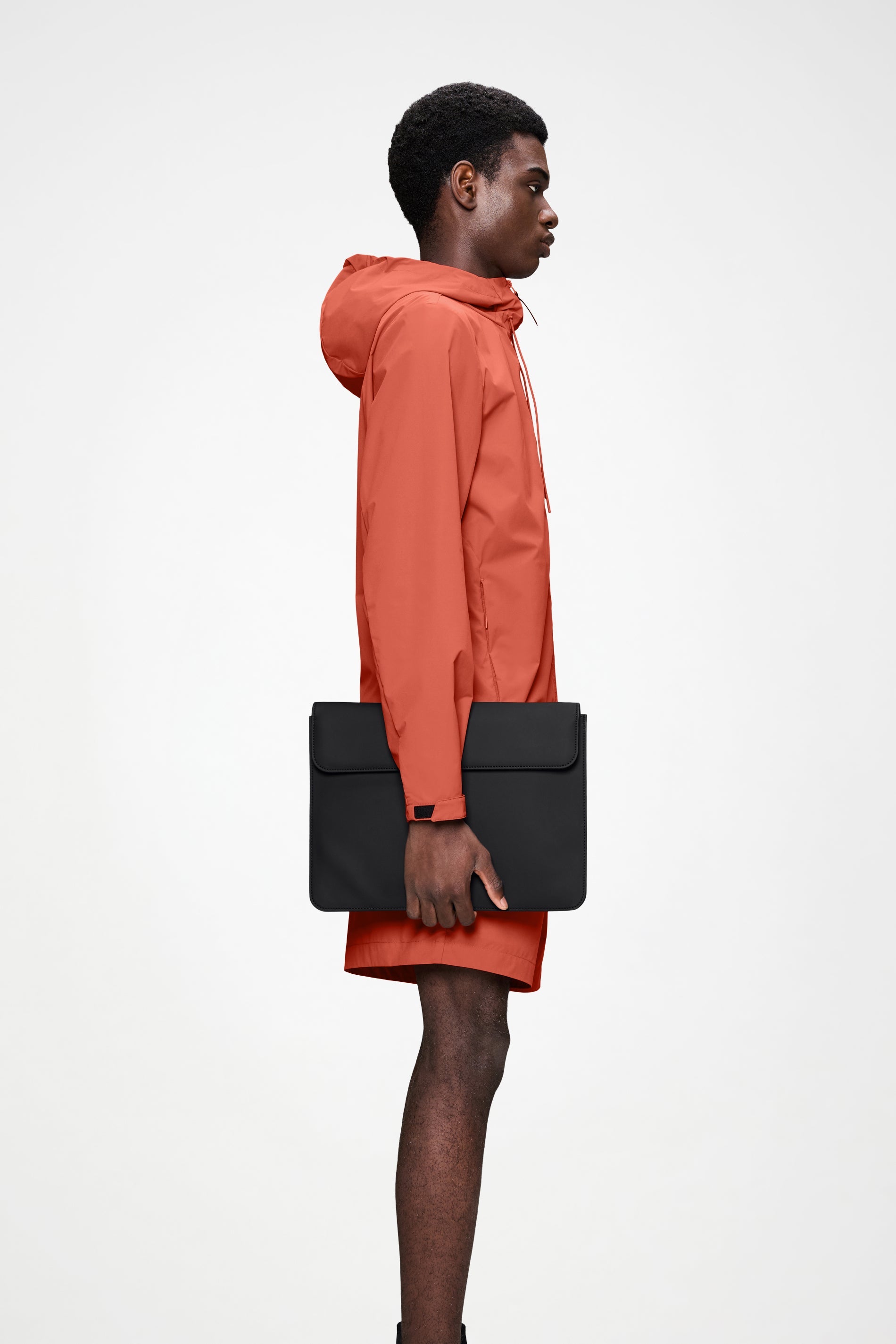 RAINS Laptop Portfolio 13‚Ä≥/14‚Ä≥ Black 0.50L H27 x D0 x W36.50 cm Laptop Case