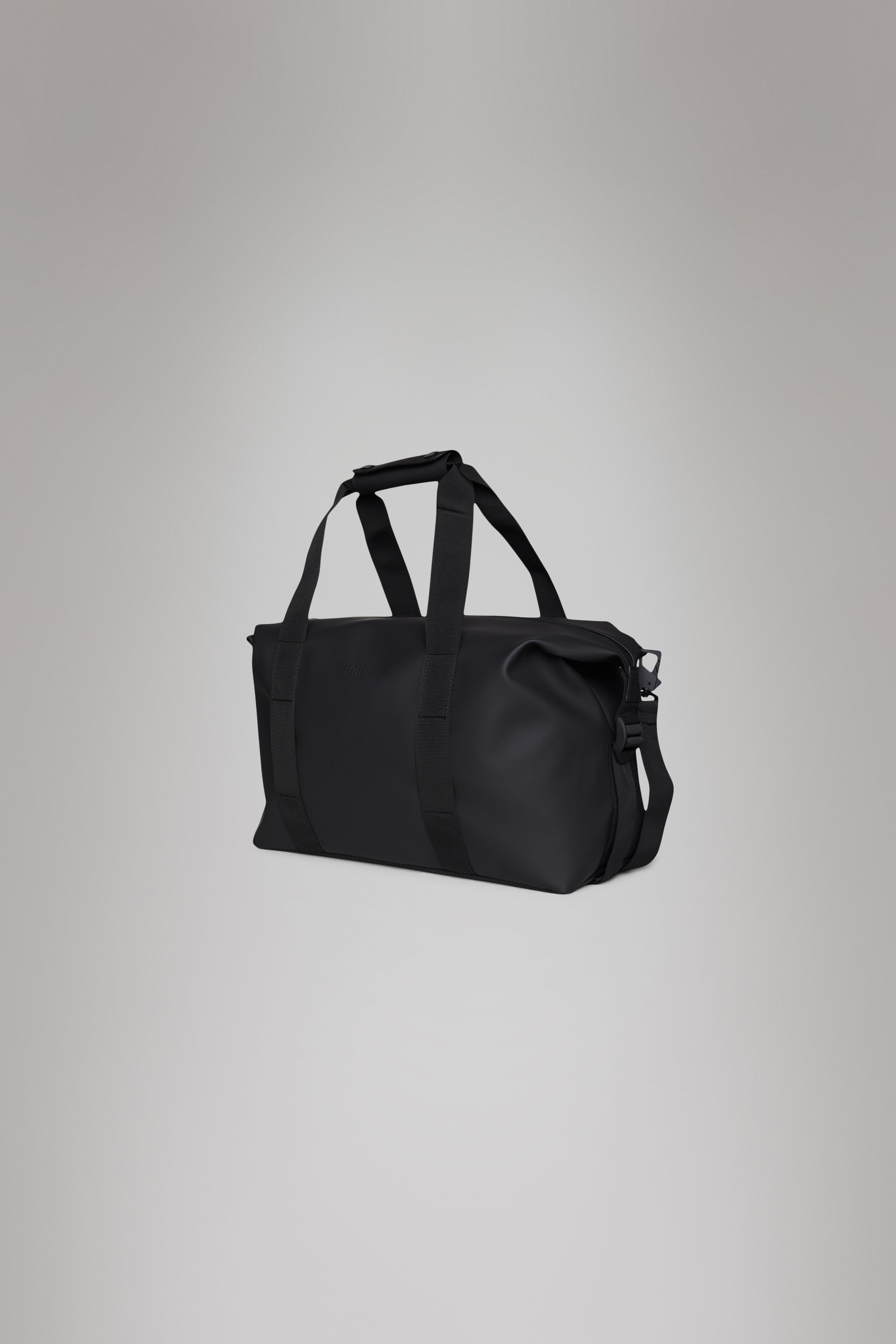 RAINS Hilo Weekend Bag Small Black Weekender