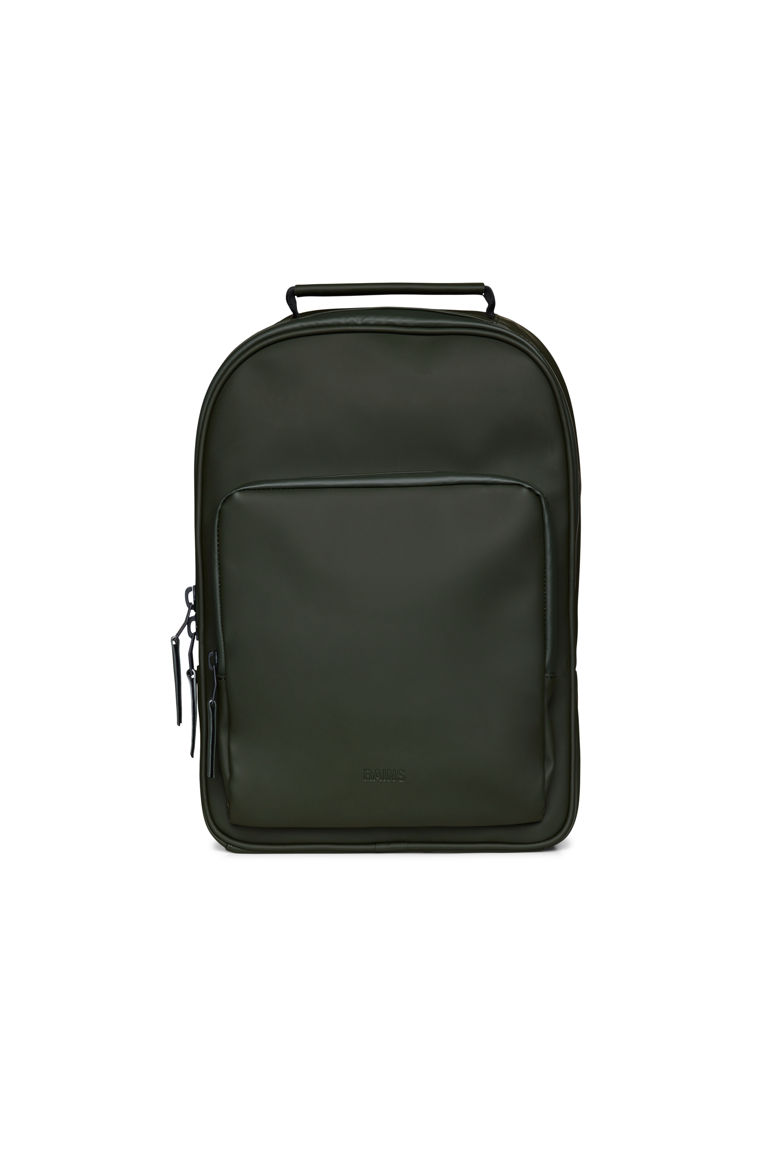 RAINS Book Daypack Green Backpack