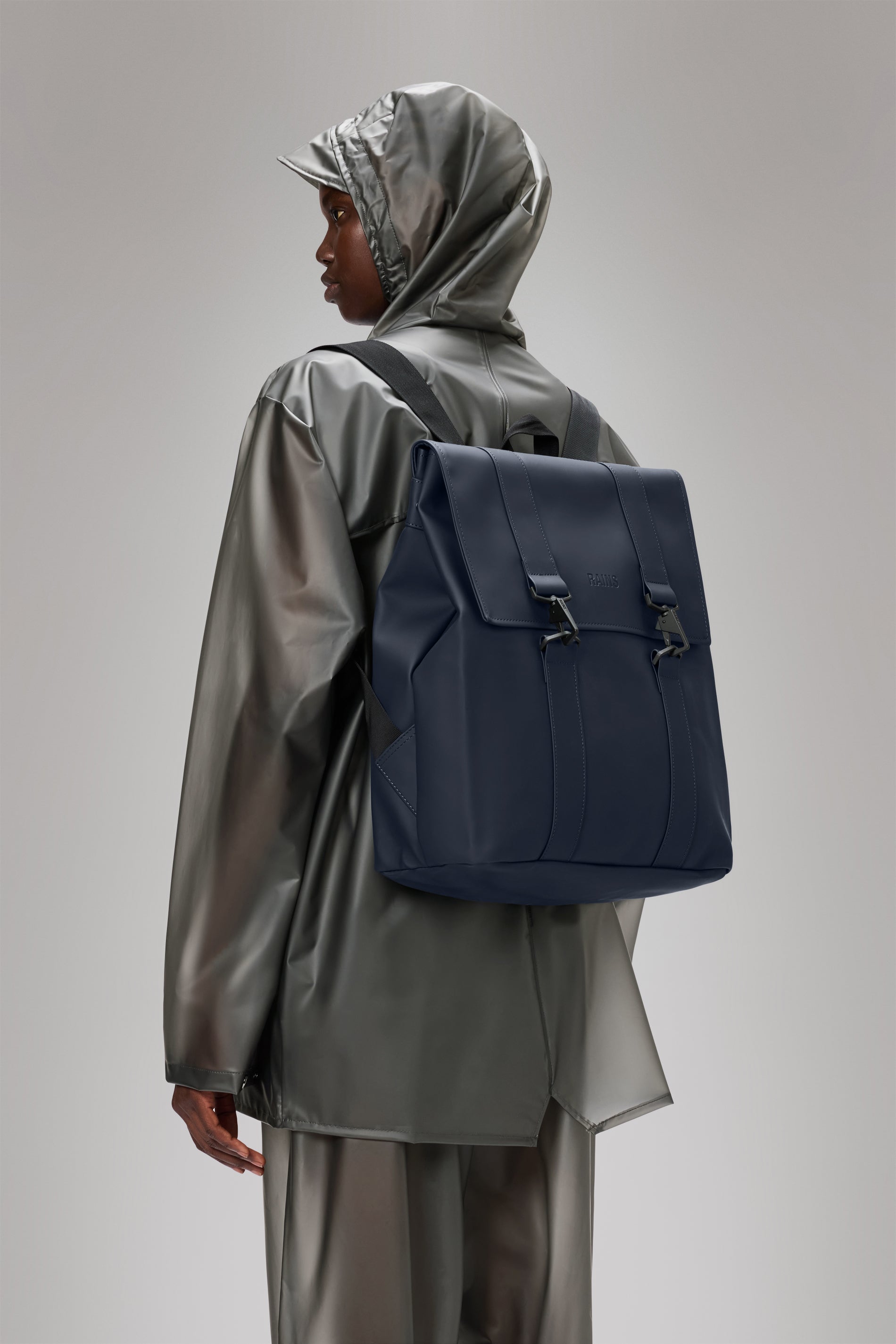 RAINS MSN Bag Navy Backpack