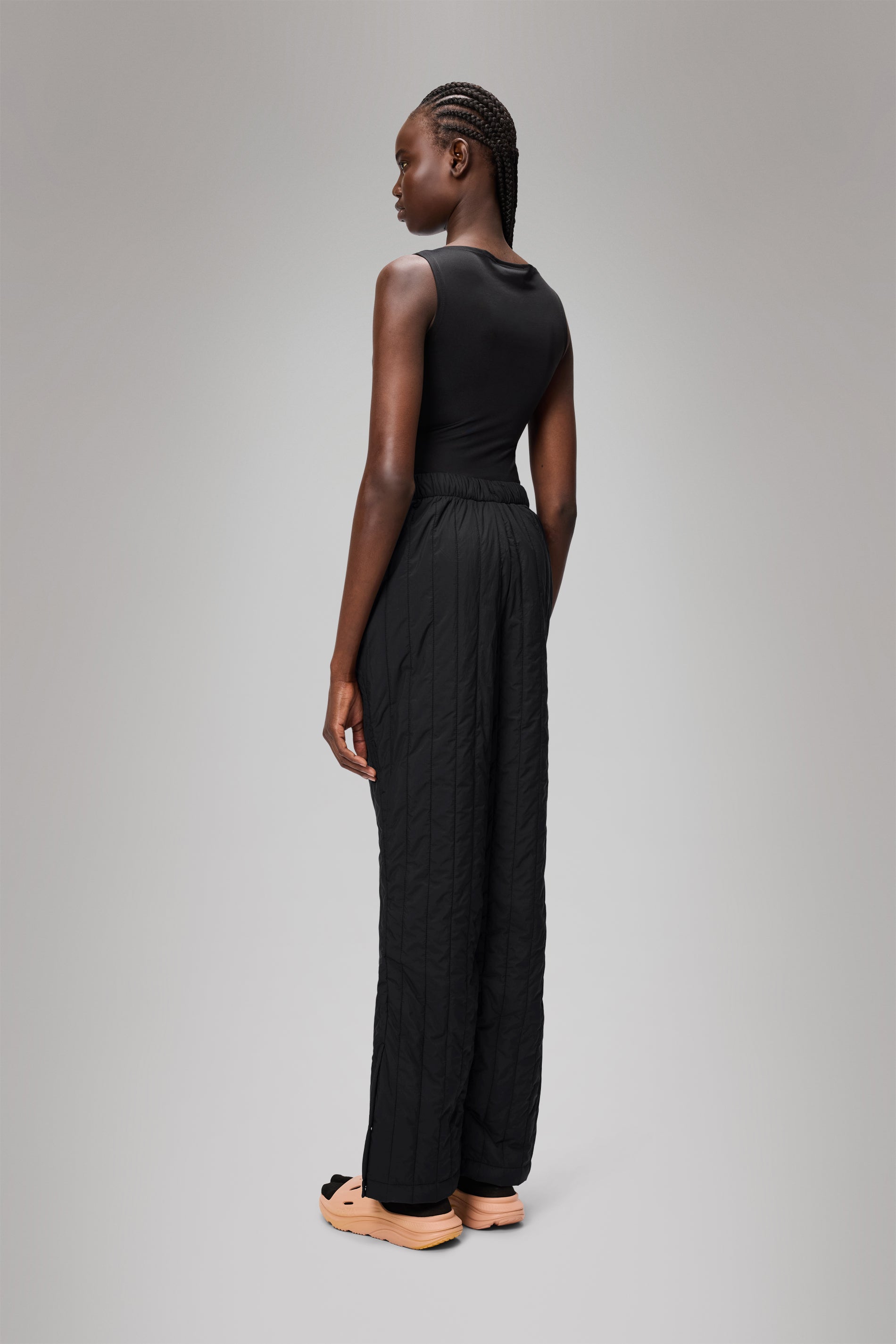 RAINS Banja Liner Pants Regular Black Pants