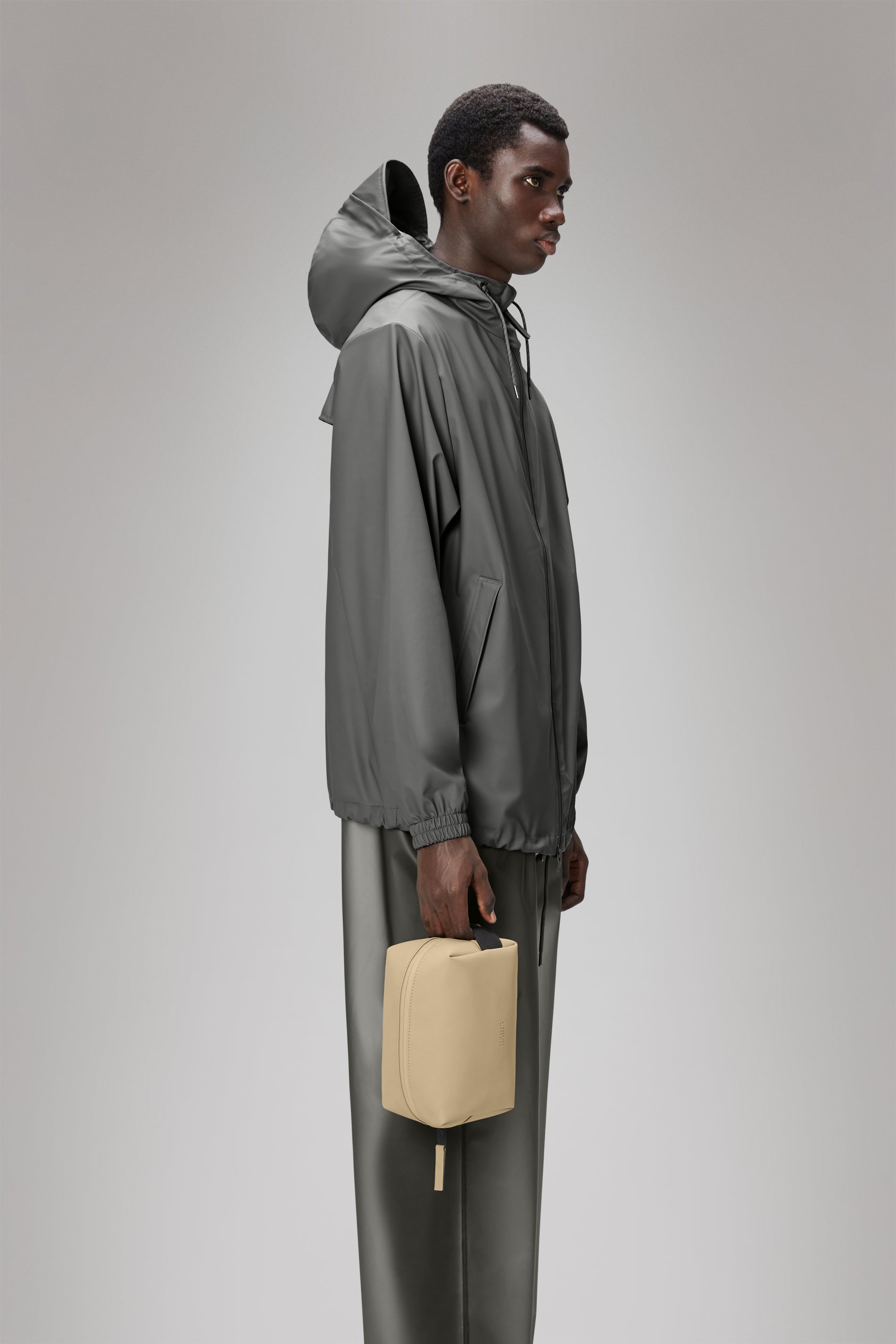 RAINS Wash Bag Small Sand Wash Bag