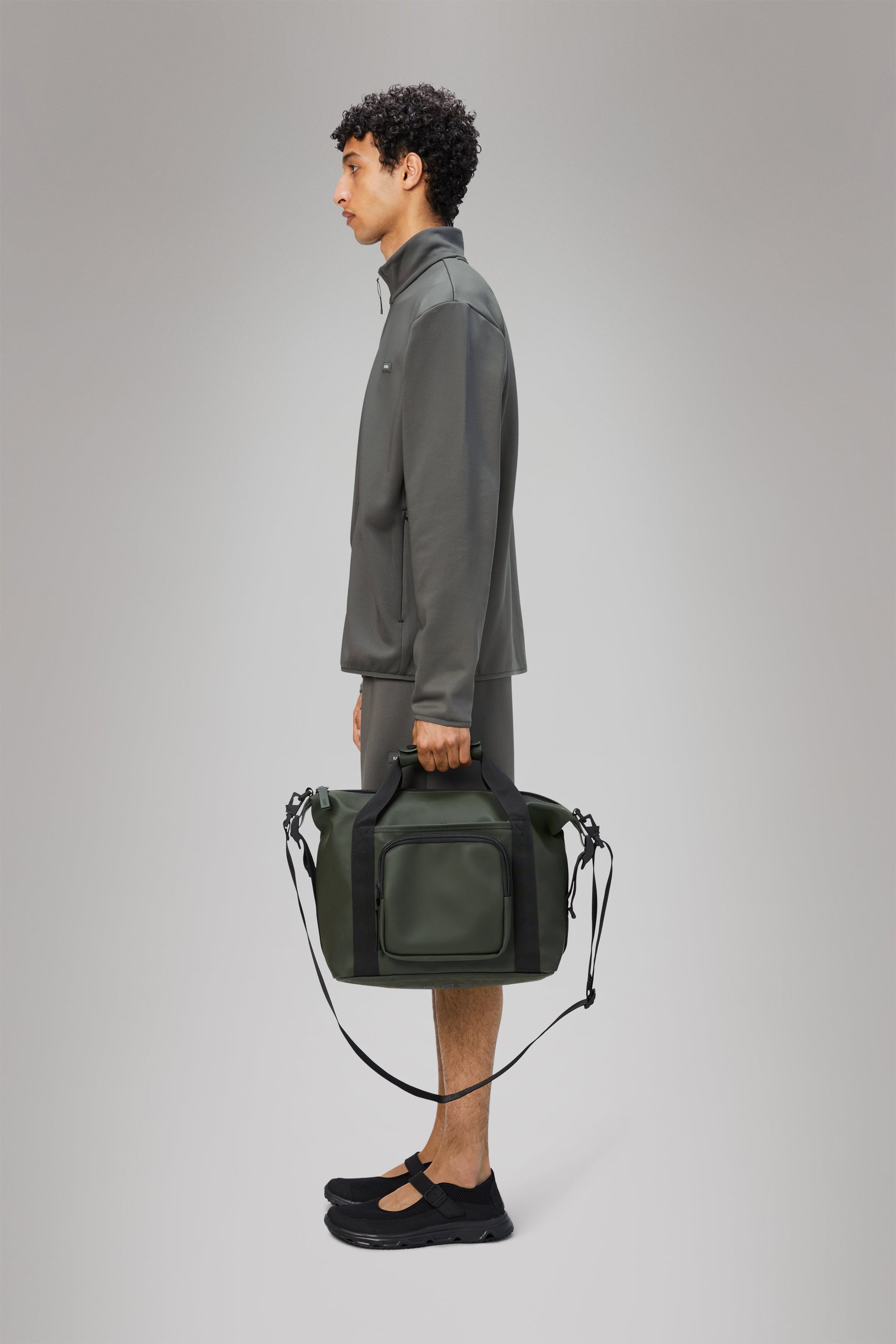 RAINS Texel Kit Bag Green Weekender