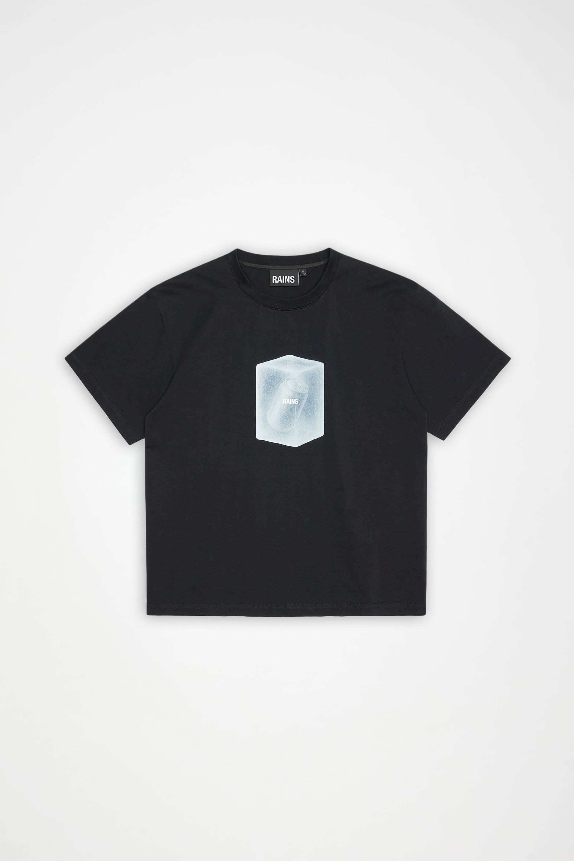 RAINS Classic T-shirt Liquid Black T-shirt