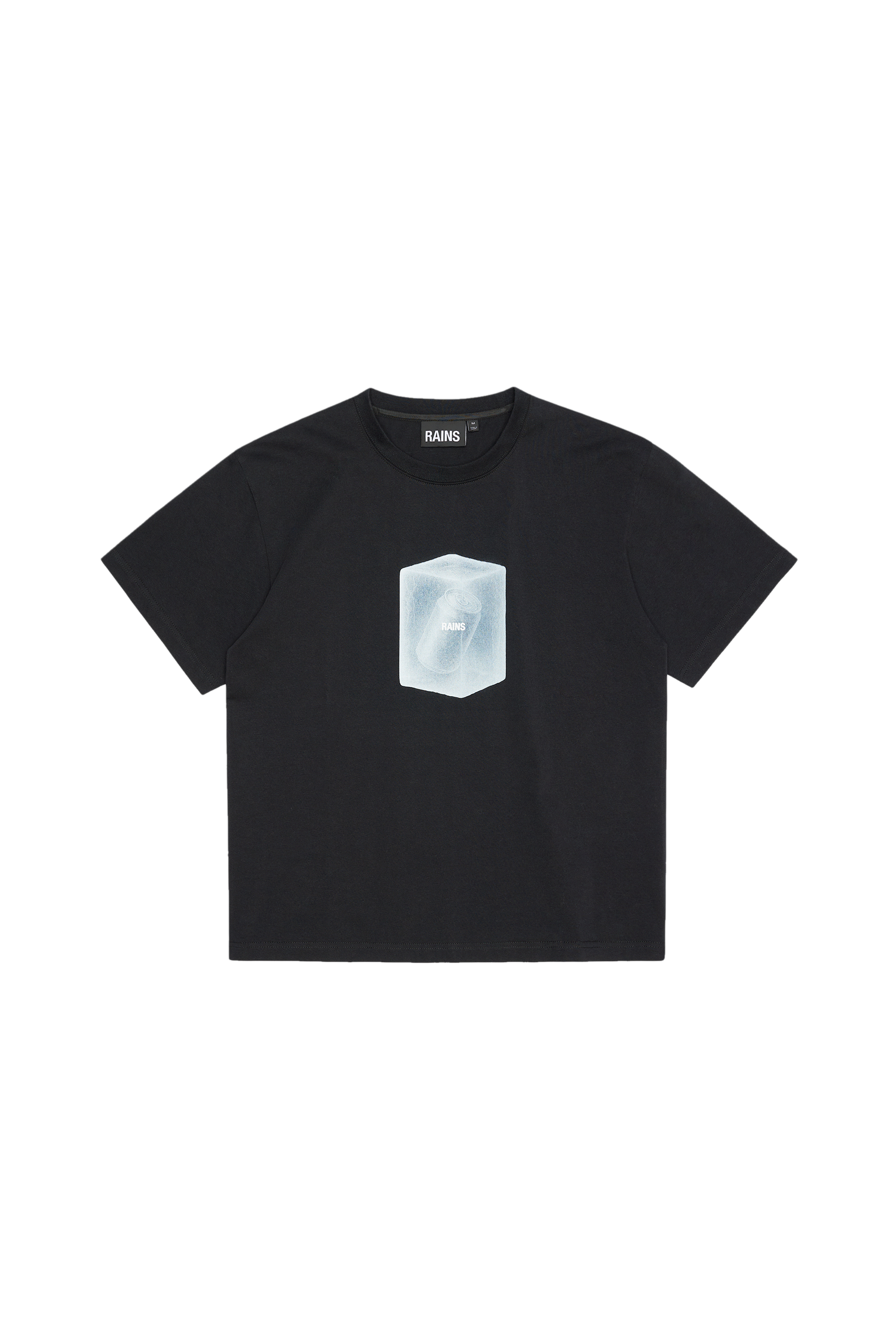 RAINS Classic T-shirt Liquid Black T-shirt