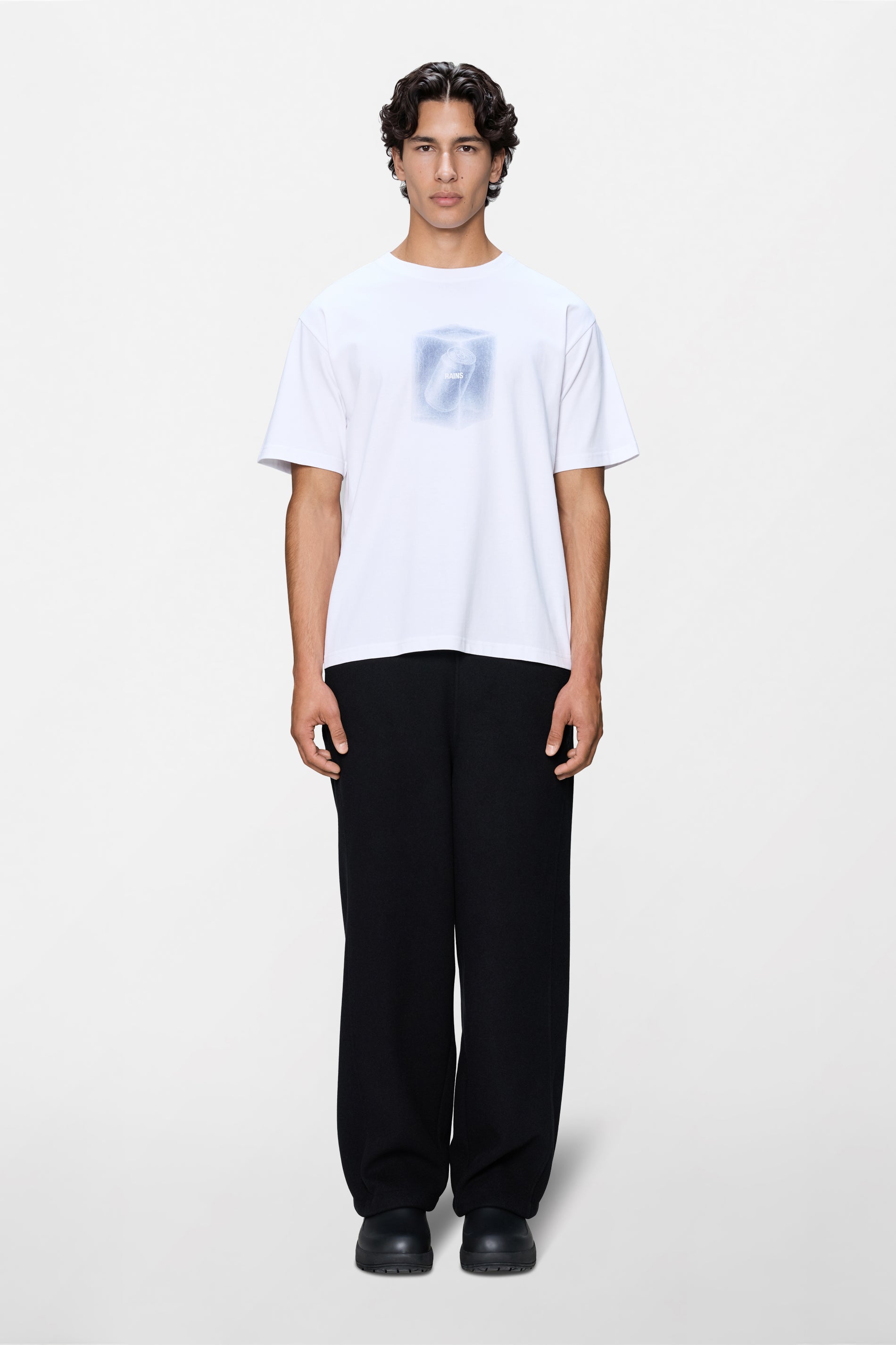 RAINS Classic T-shirt Liquid White T-shirt