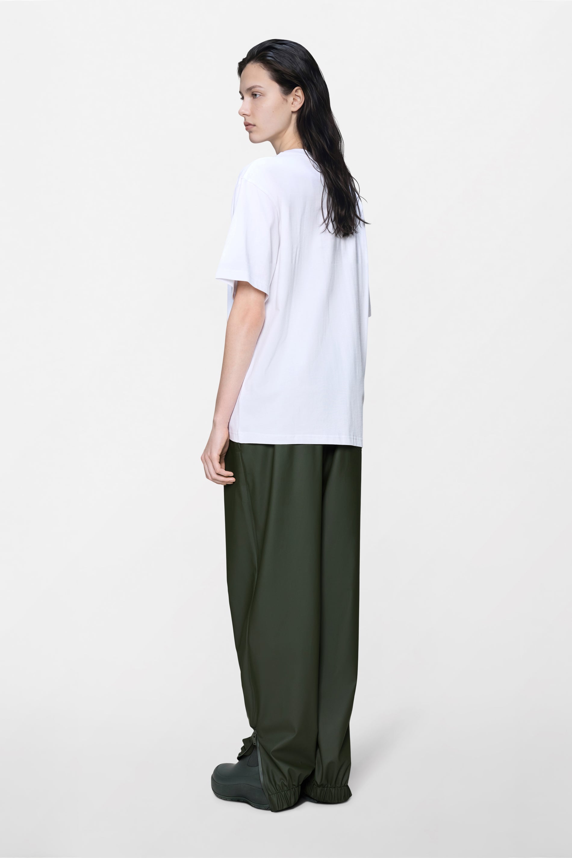 RAINS Classic T-shirt Liquid White T-shirt