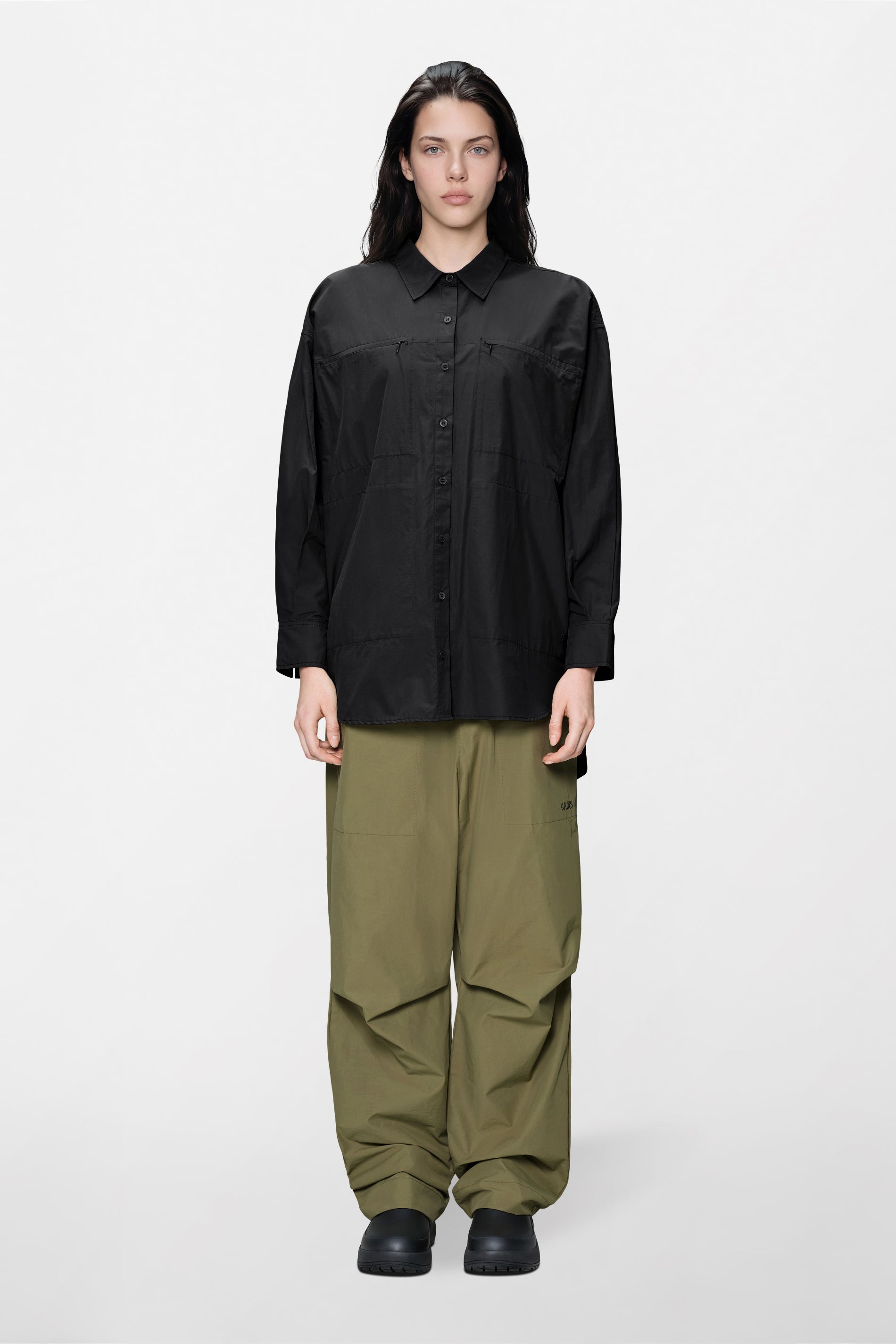 Light Woven Long Sleeve W Shirt
