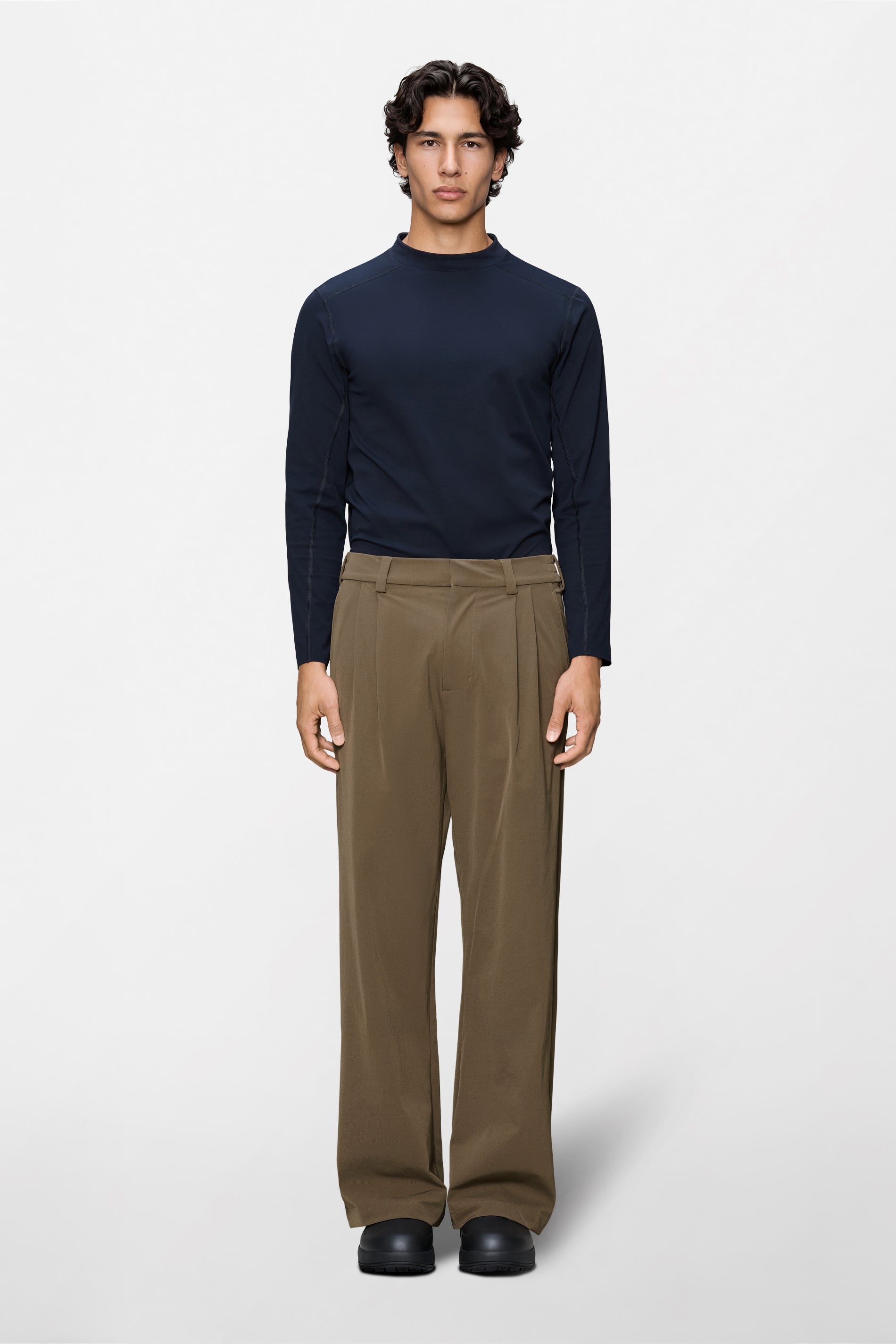 RAINS Tech Woven Pants Wide Splinter Pants