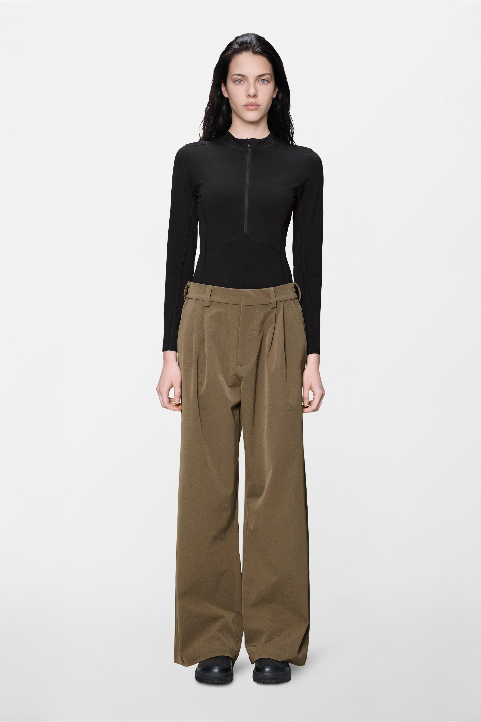 RAINS Tech Woven Pants Wide Splinter Pants