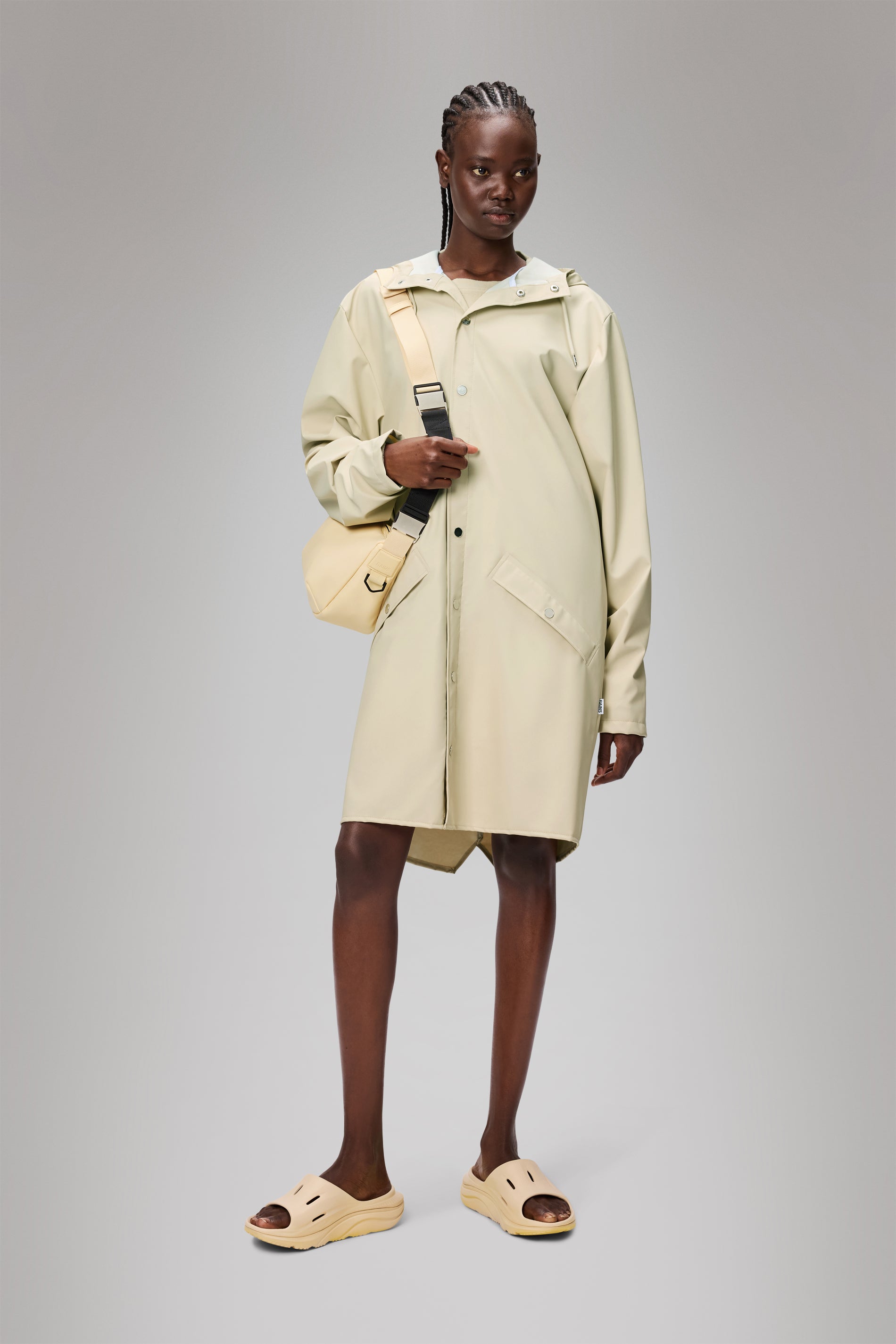 RAINS Long Jacket Dune Jacket