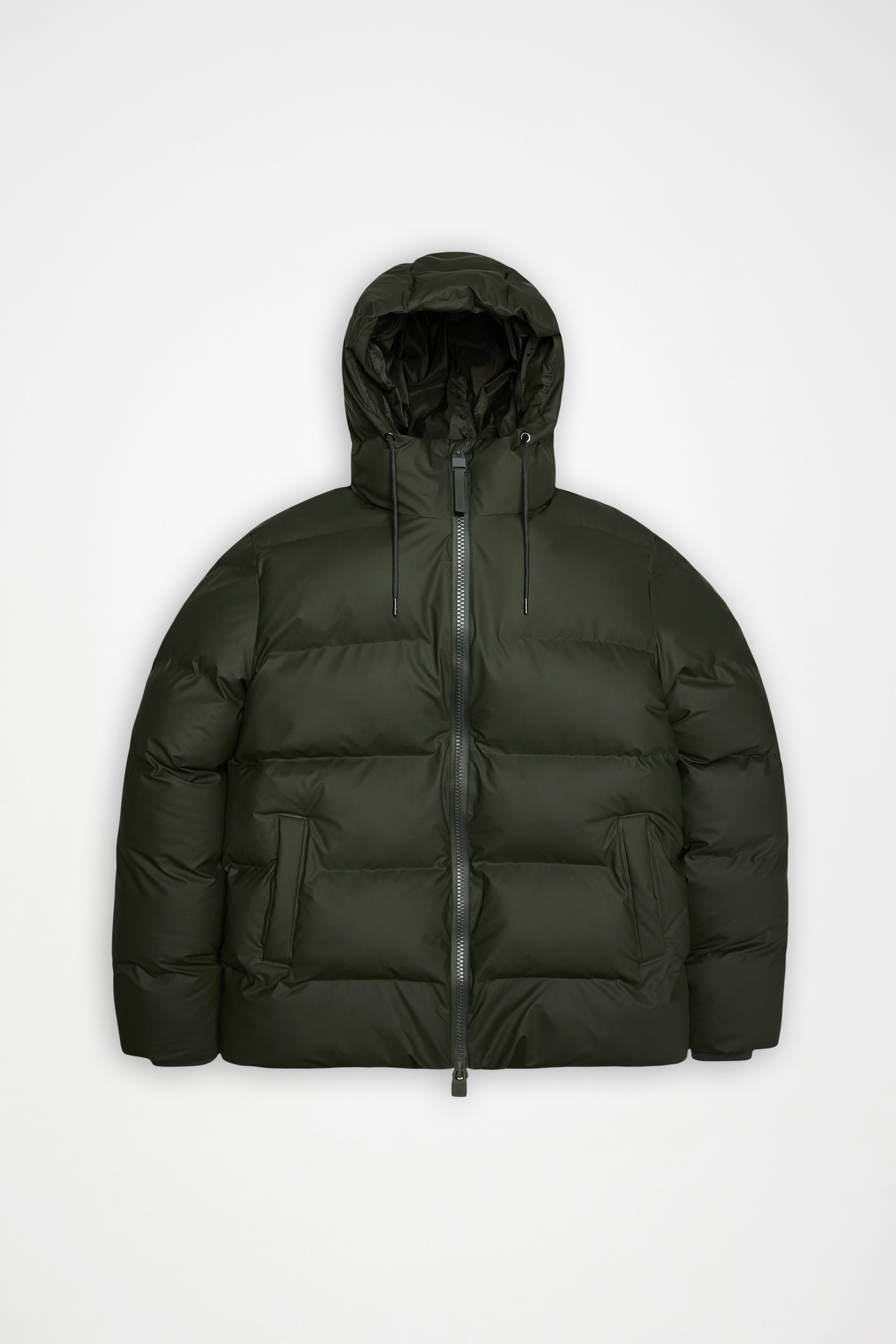 RAINS Alta Puffer Jacket Green Jacket