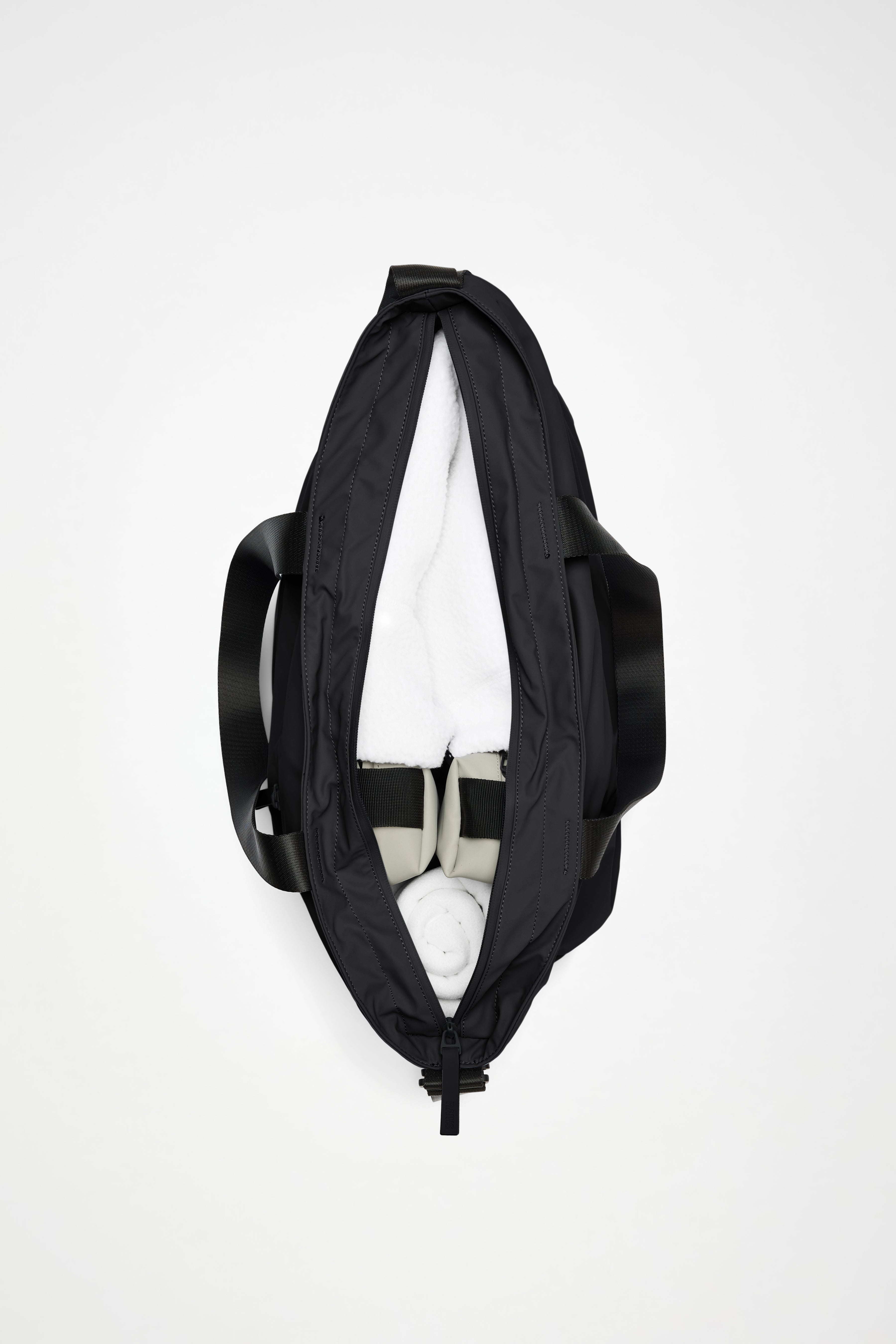 RAINS Dash Messenger Tote Bag Beige