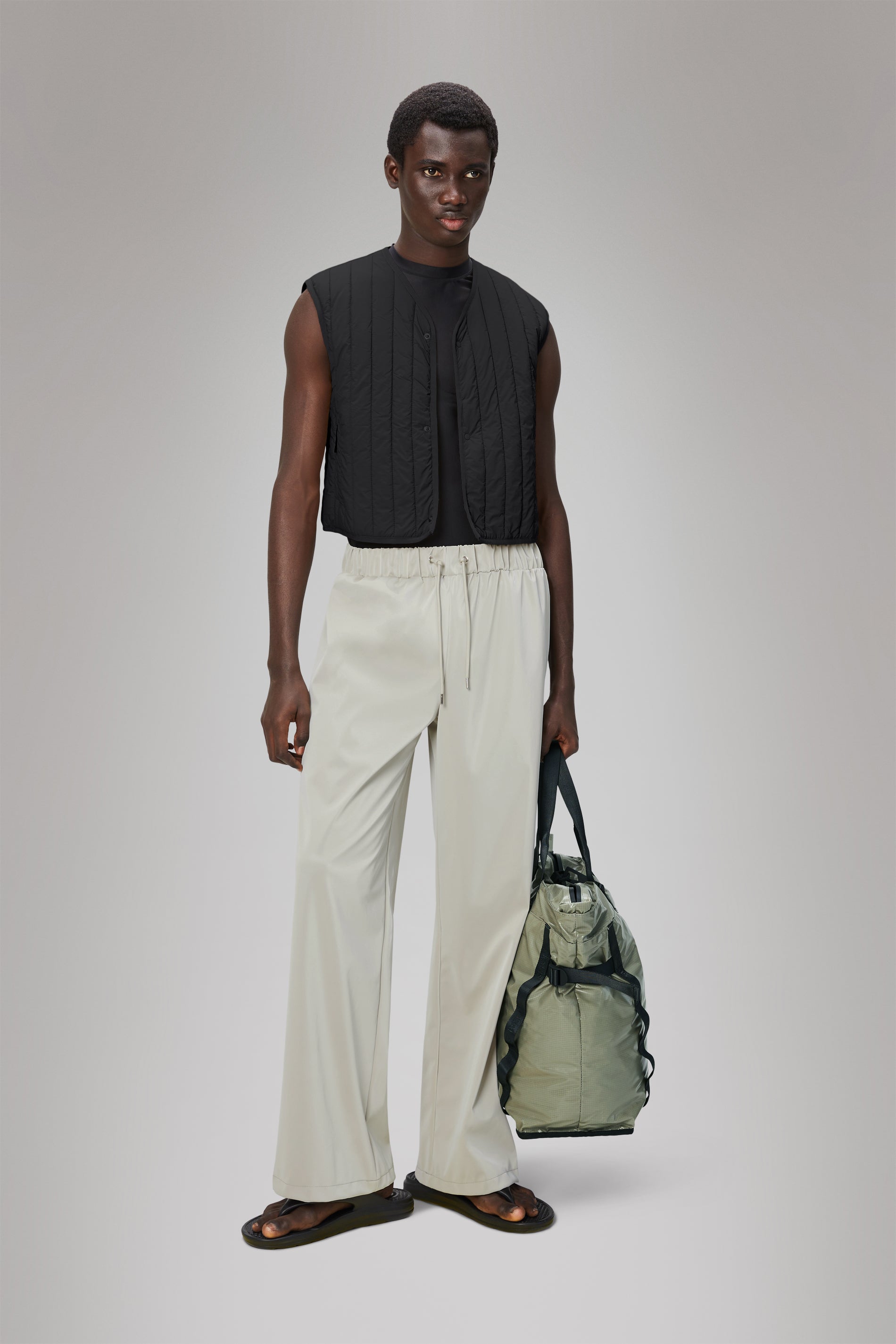 RAINS Banja Short Liner W Vest Black Vest