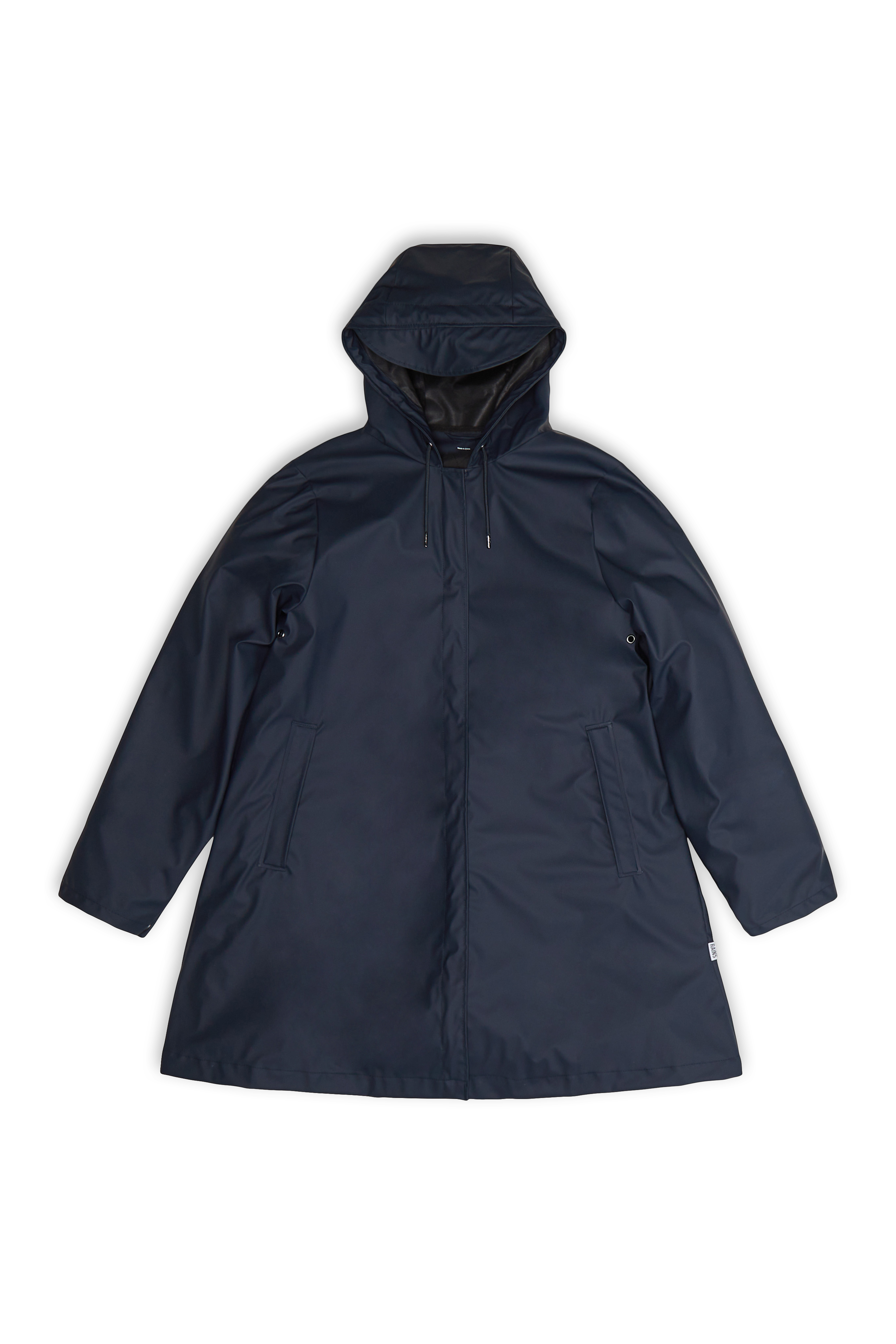 RAINS A-line W Jacket Navy Jacket