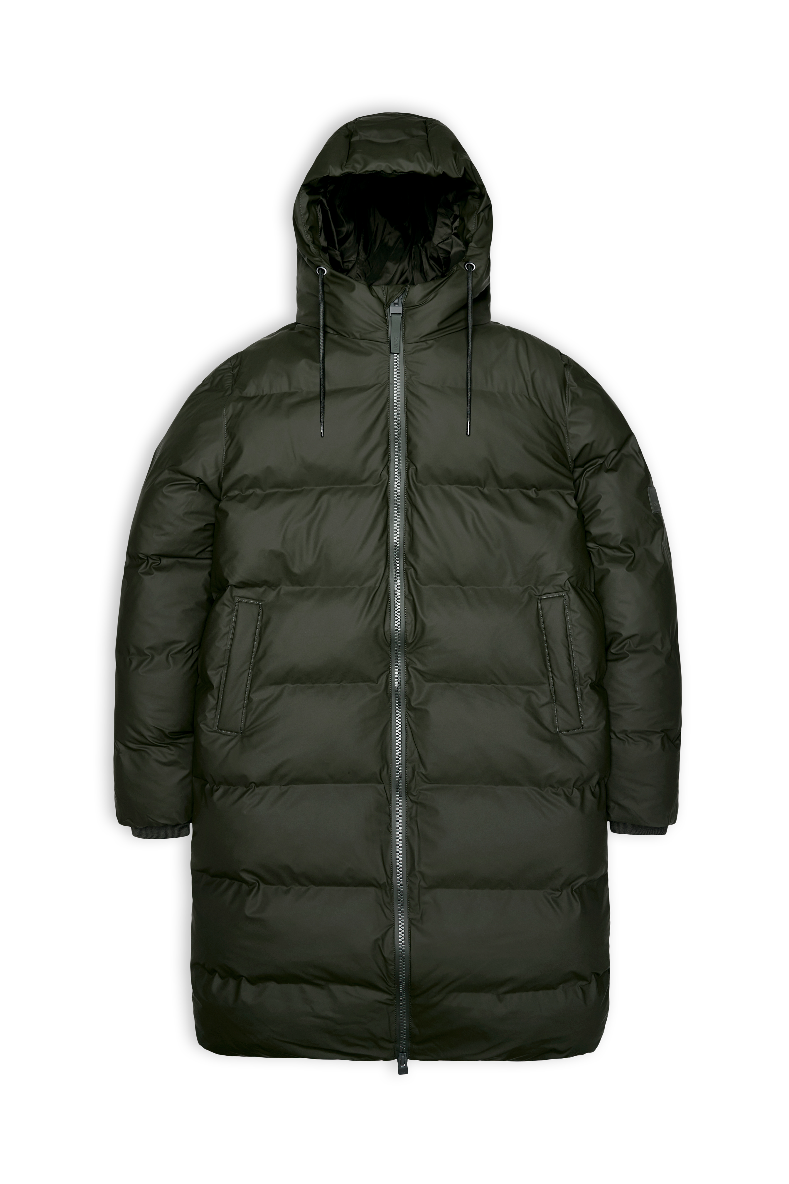 Rains Alta Longer Puffer Jacket Jackets 03 Green