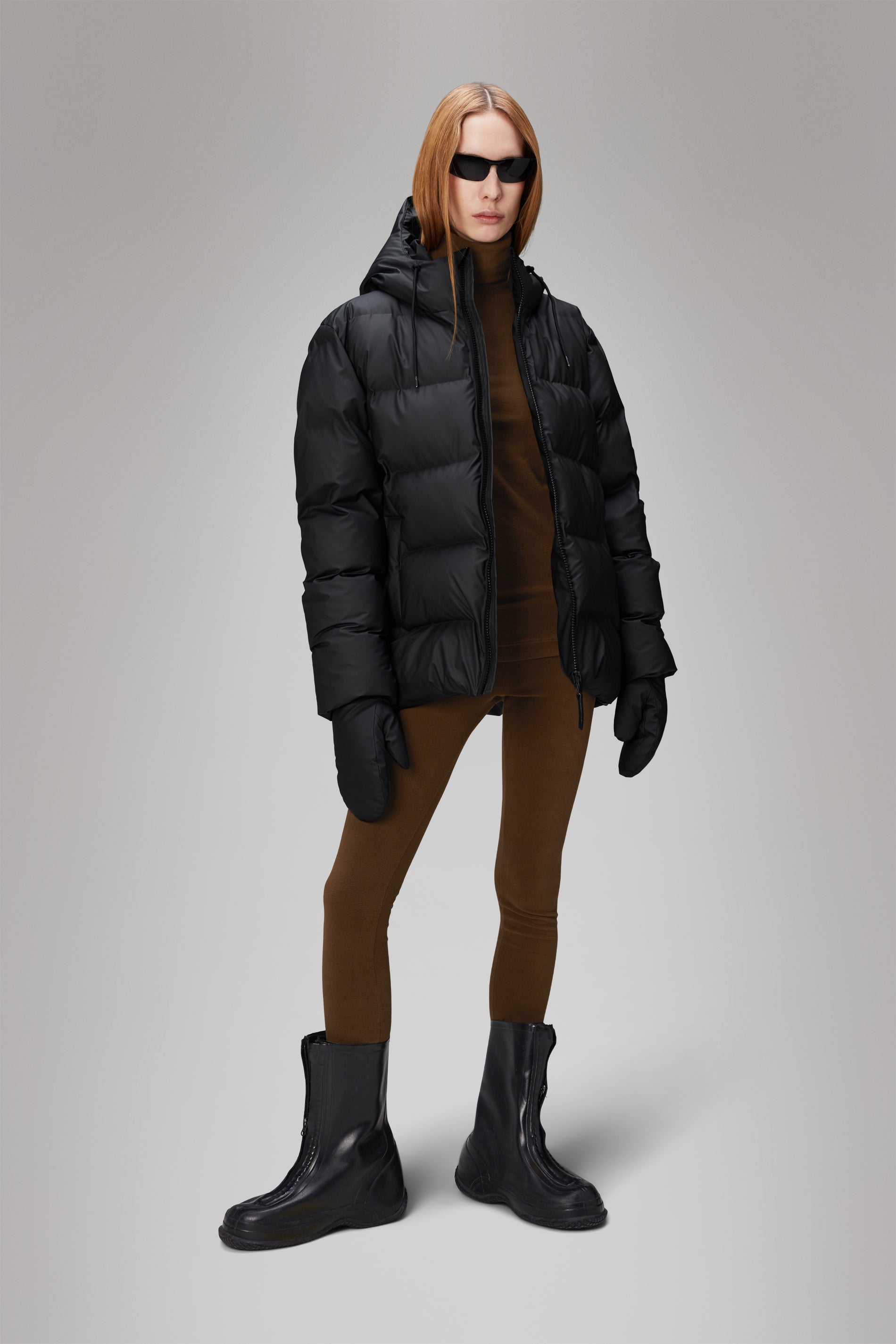 Rains Alta Puffer Jacket Jackets 01 Black