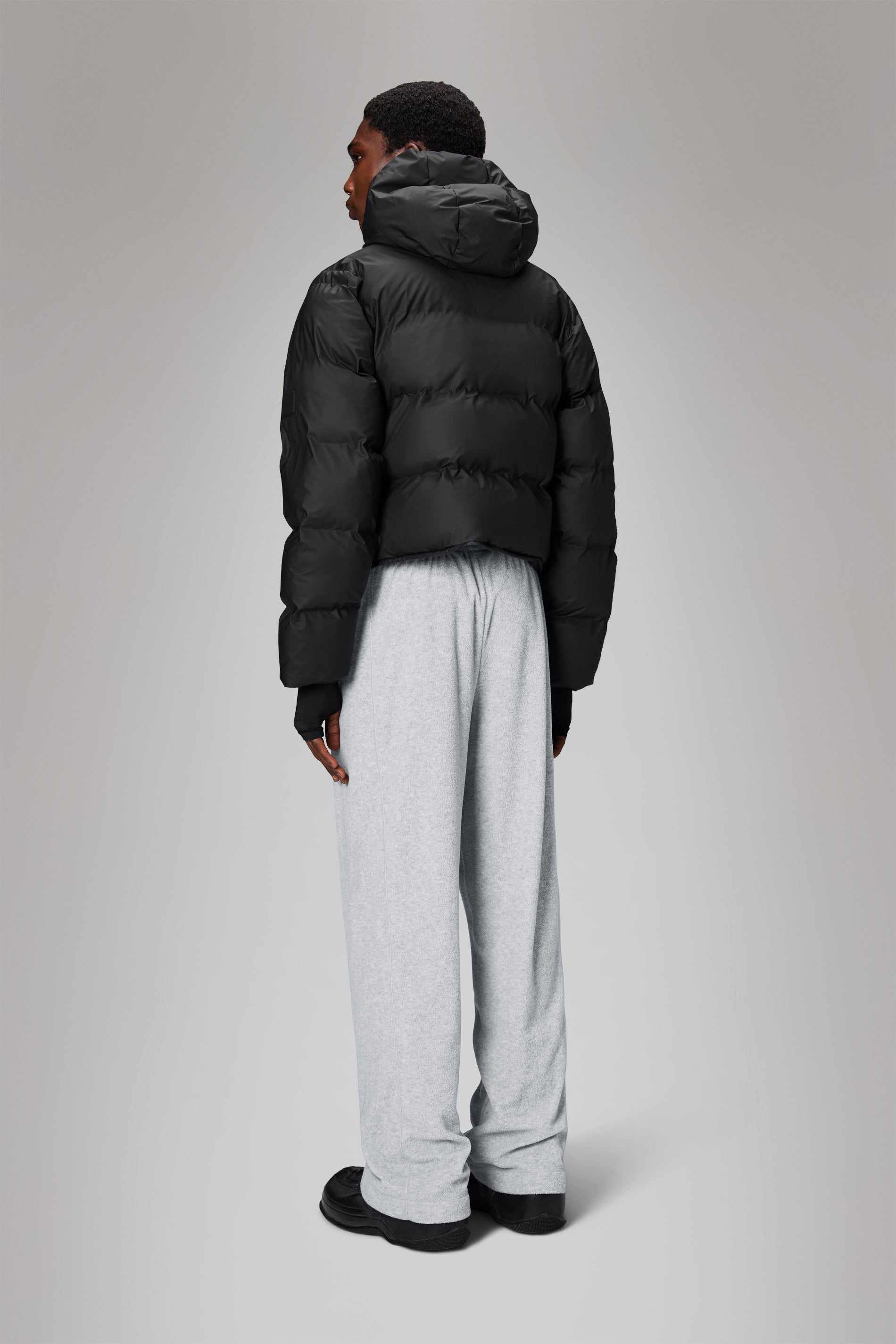 Rains Alta Short Puffer Jacket Jackets 01 Black