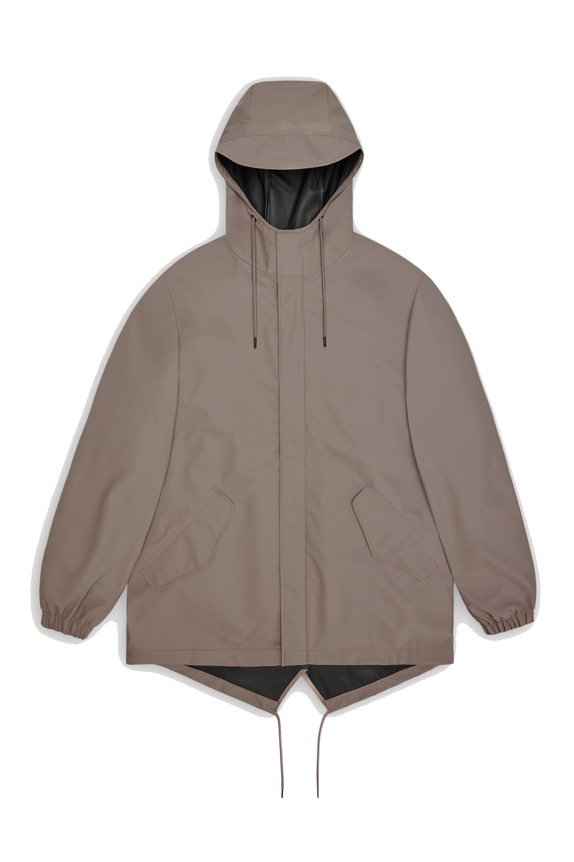RAINS Fishtail Jacket Cinder Jacket