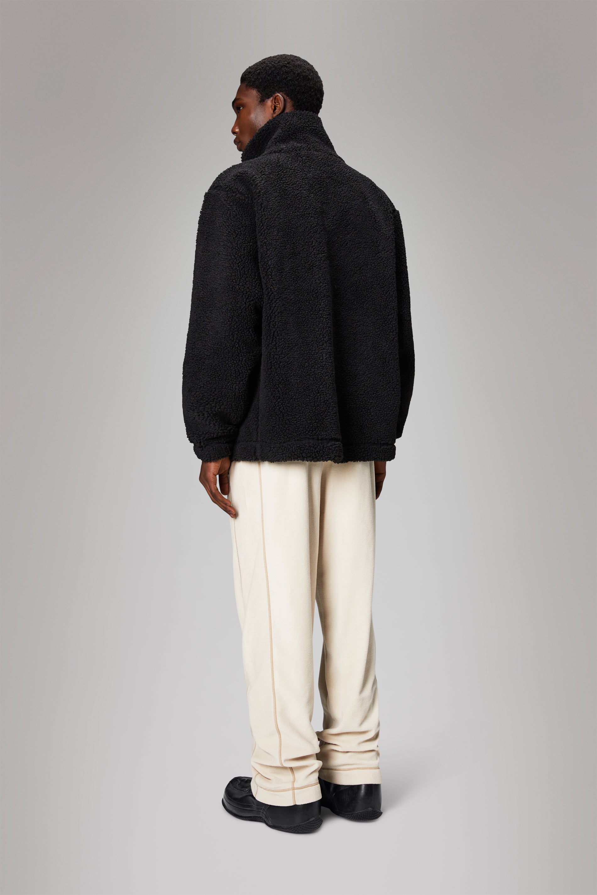 Rains Kofu Fleece Jacket Jackets 01 Black