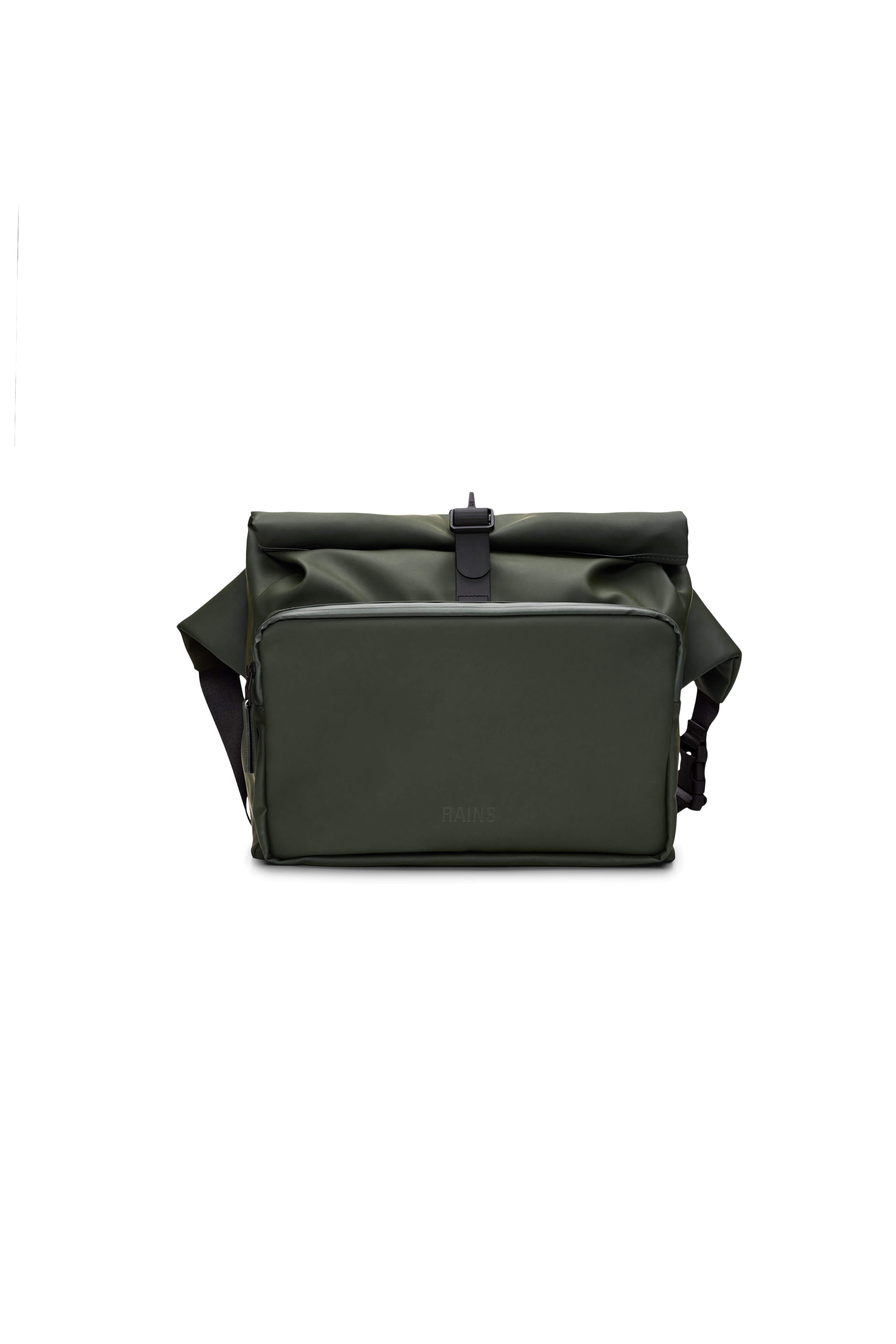 Rains Rolltop Commuter Bag Messenger 03 Green