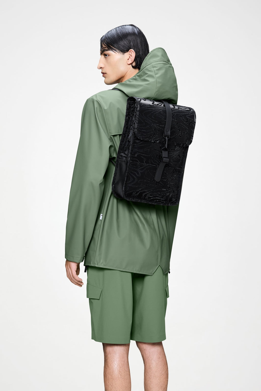 rains backpack holographic Rains® Backpack Mini in Navy for $160