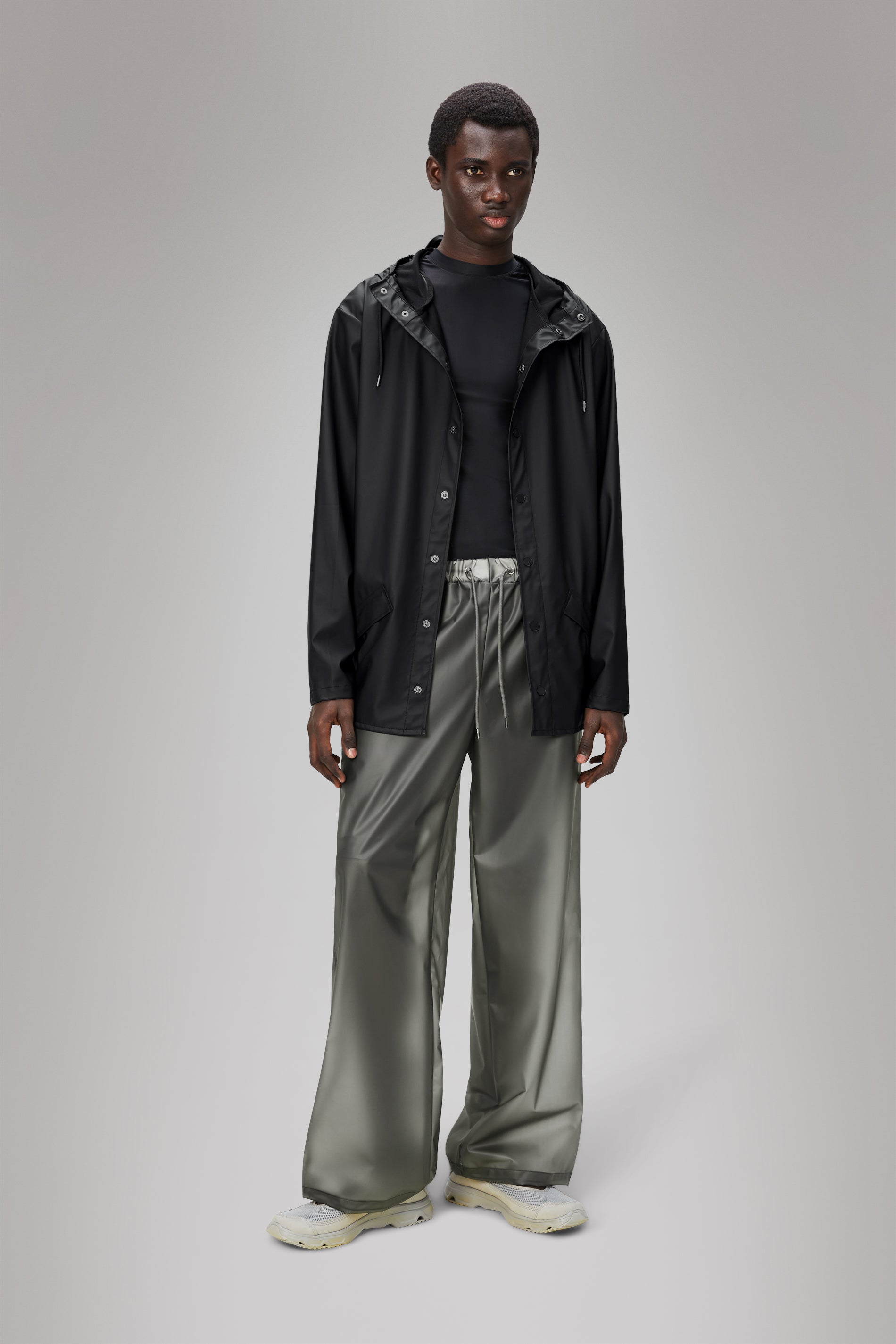 RAINS Jacket Black Jacket