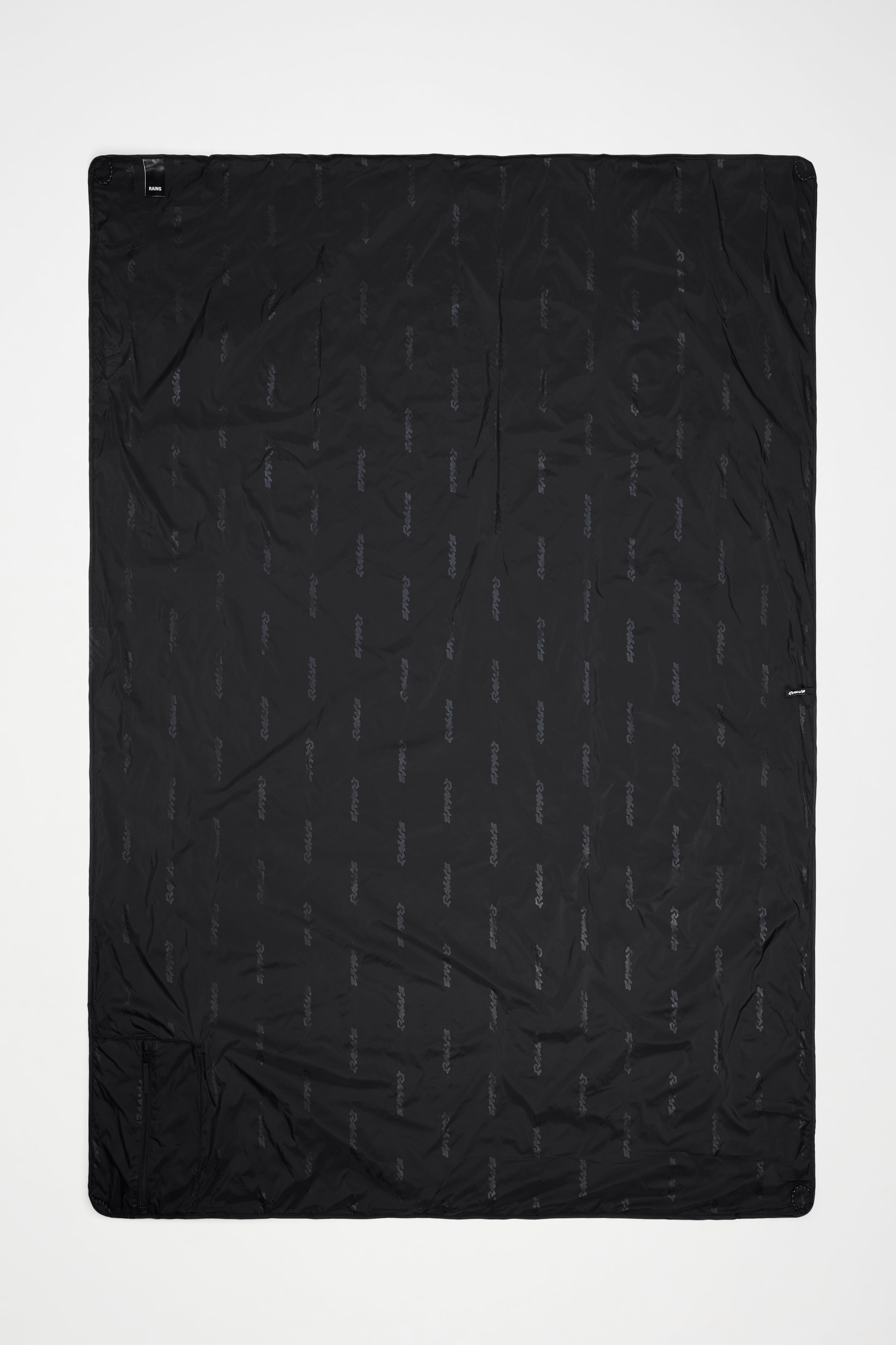 RAINS Picnic Blanket Black