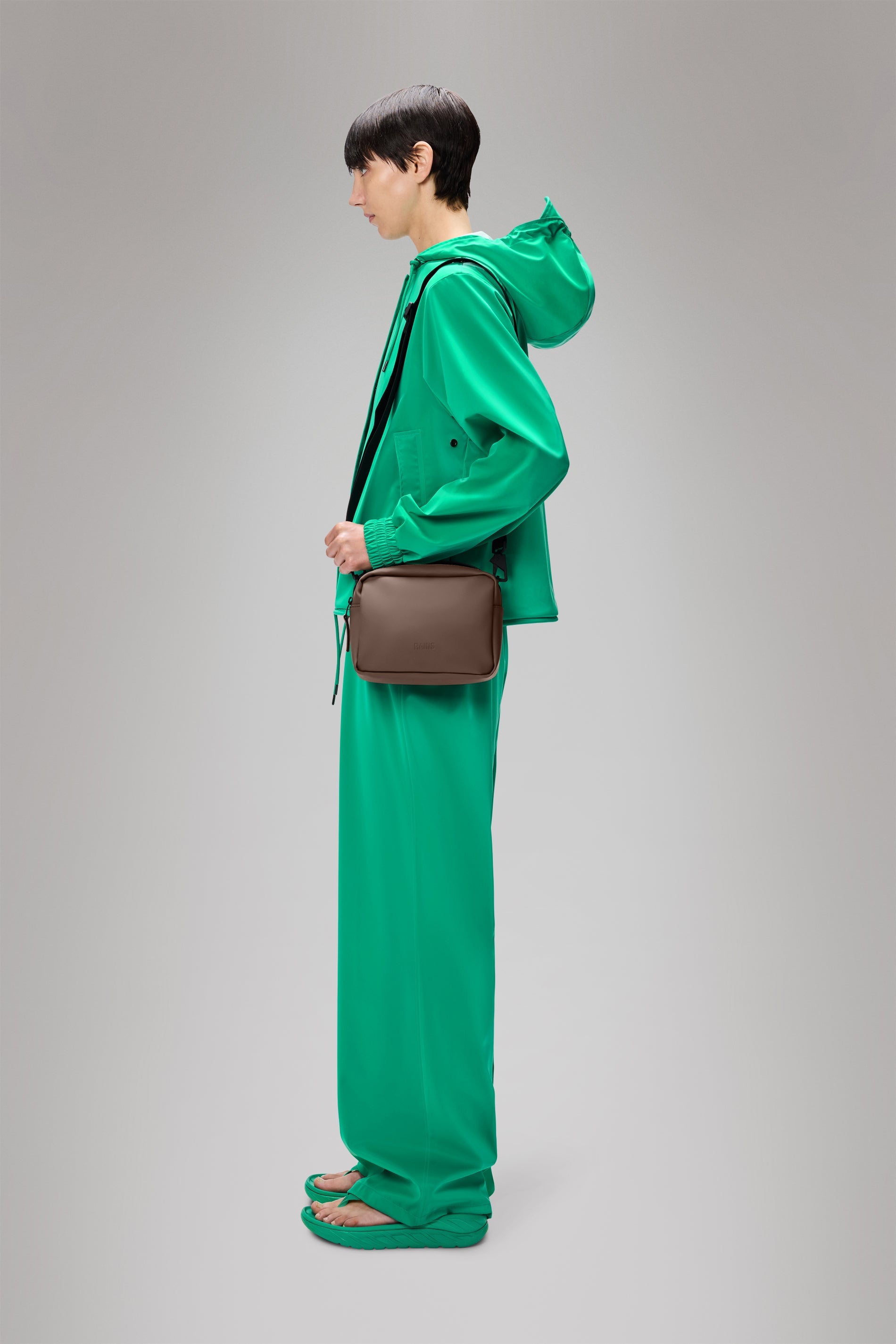 RAINS Box Bag Shade Crossbody