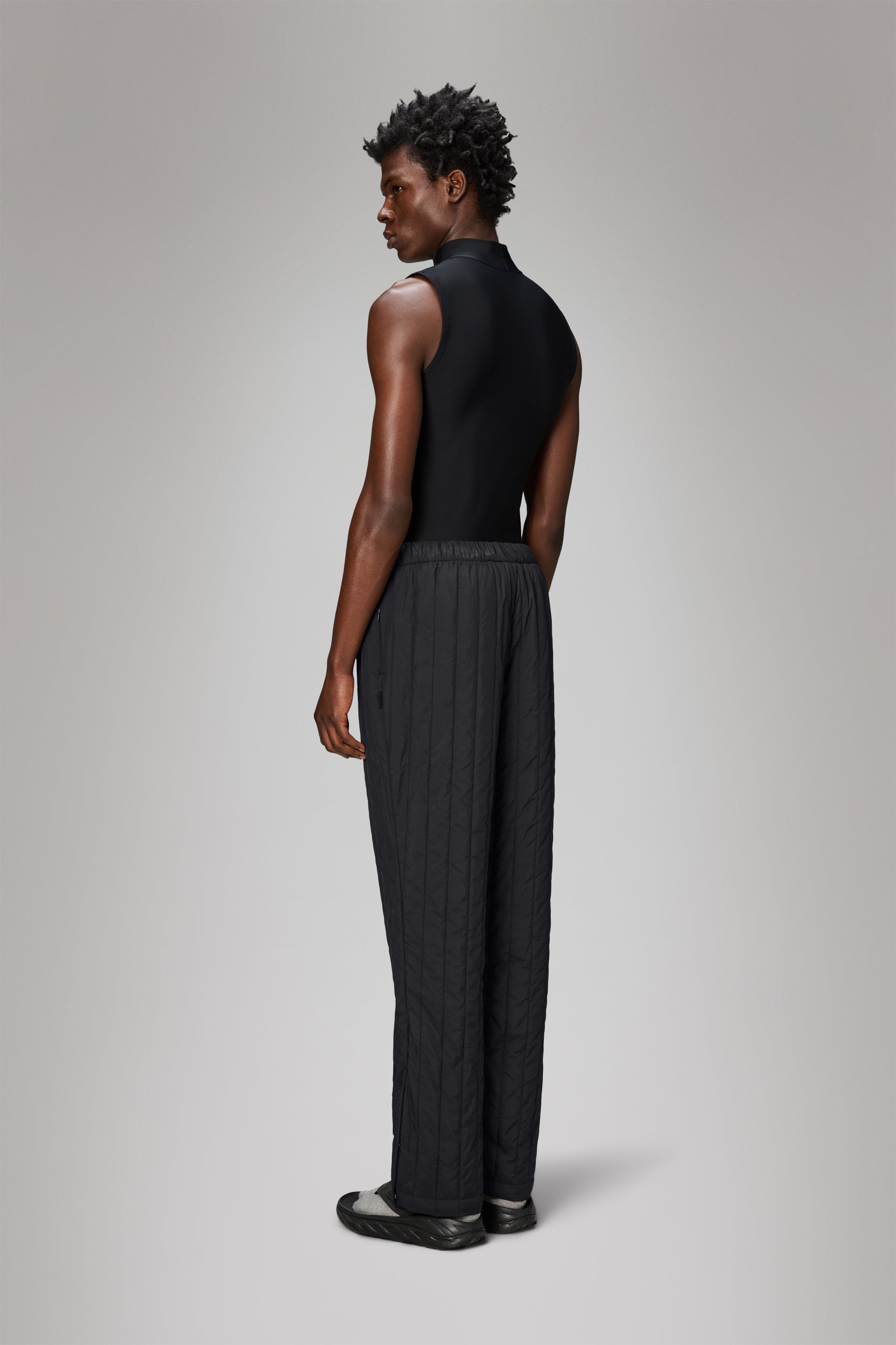 RAINS Banja Liner Pants Regular Black Pants