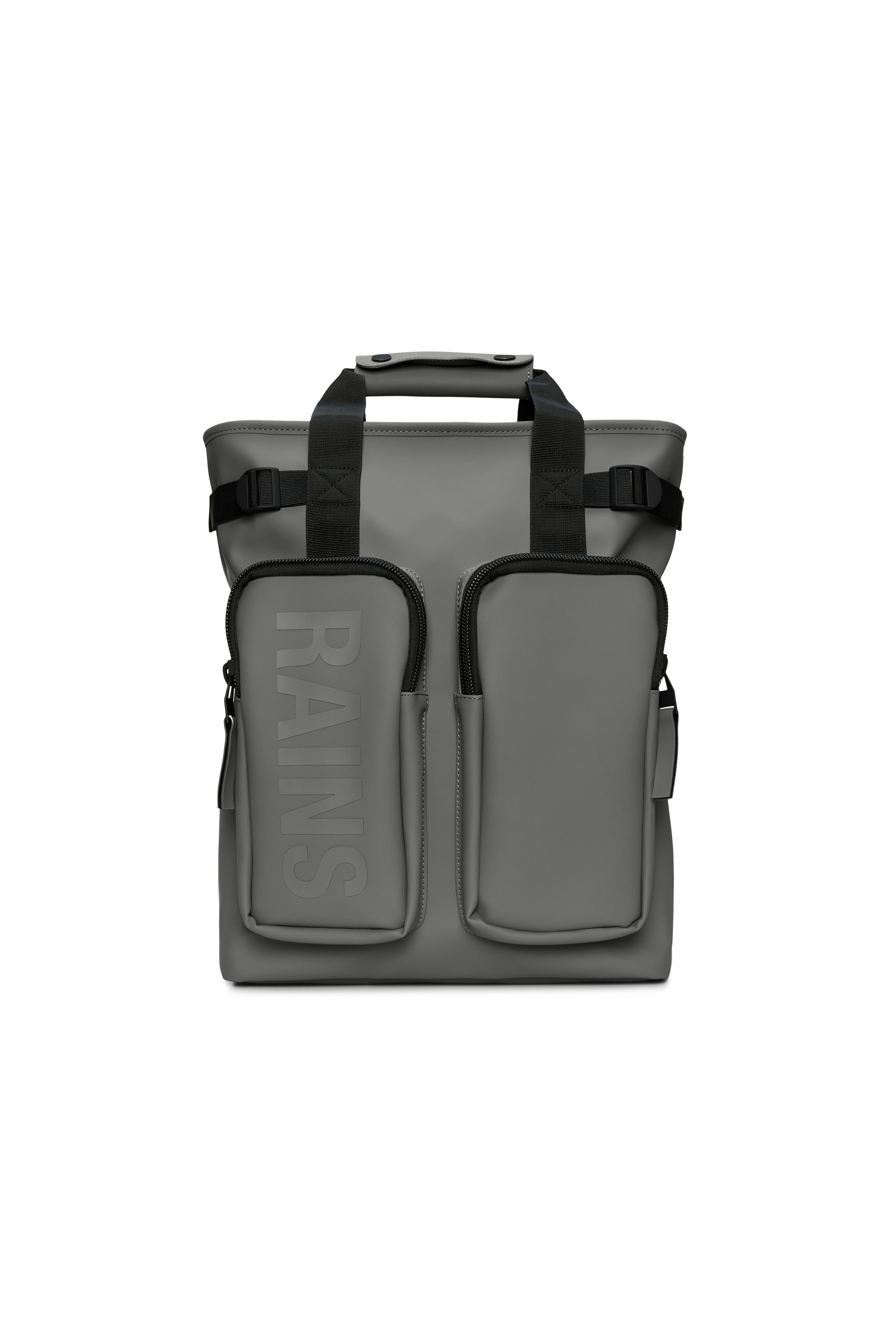 RAINS Texel Tote Backpack Grey 17L H43 x D12.50 x W32 cm Backpack