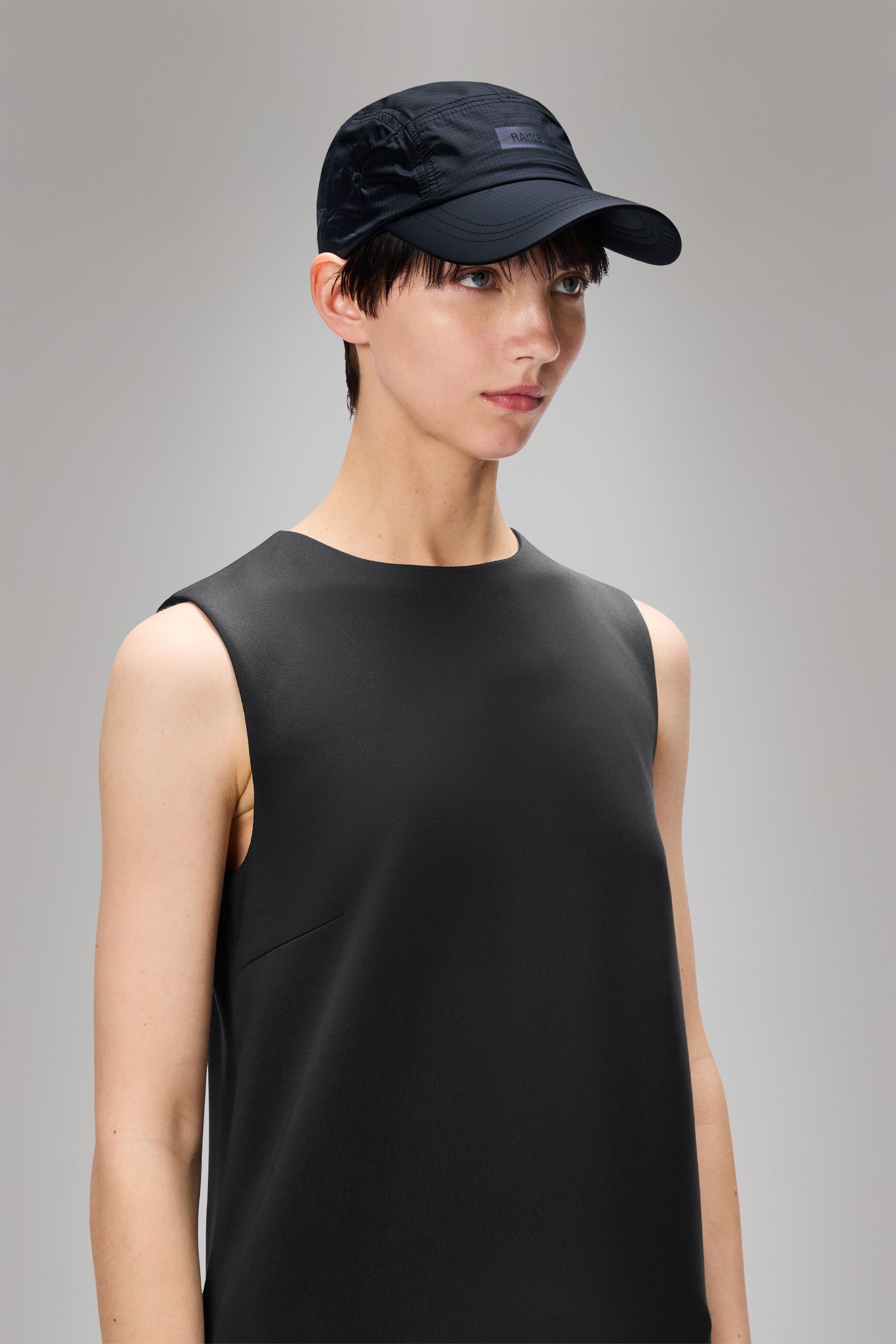 Rains 5 Panel Ripstop Cap Navy Headwear