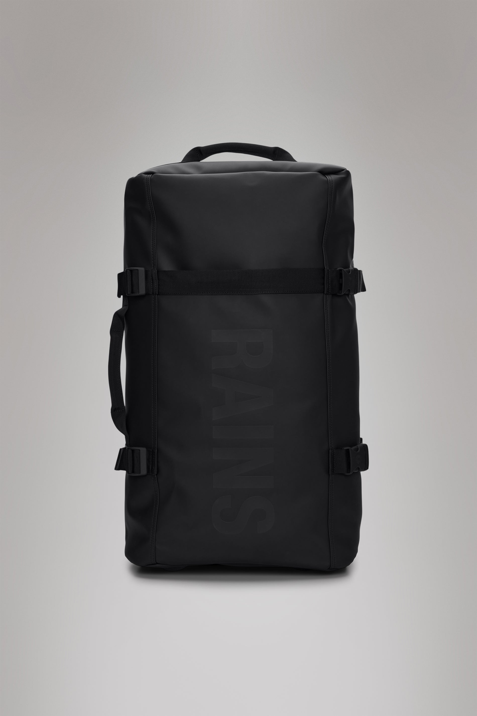 RAINS Texel Check-in Bag Black 62L H64 x D27 x W36 cm Trolley