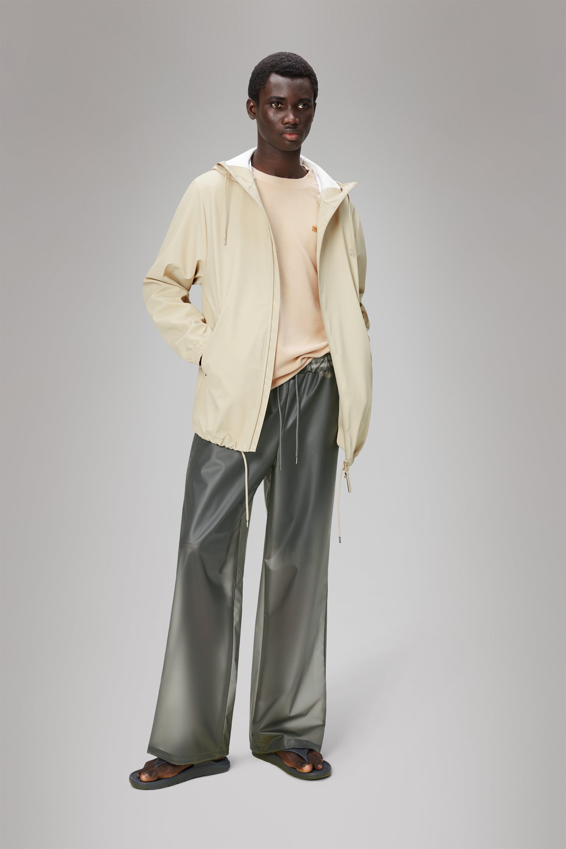 RAINS Storm Breaker Dune Jacket