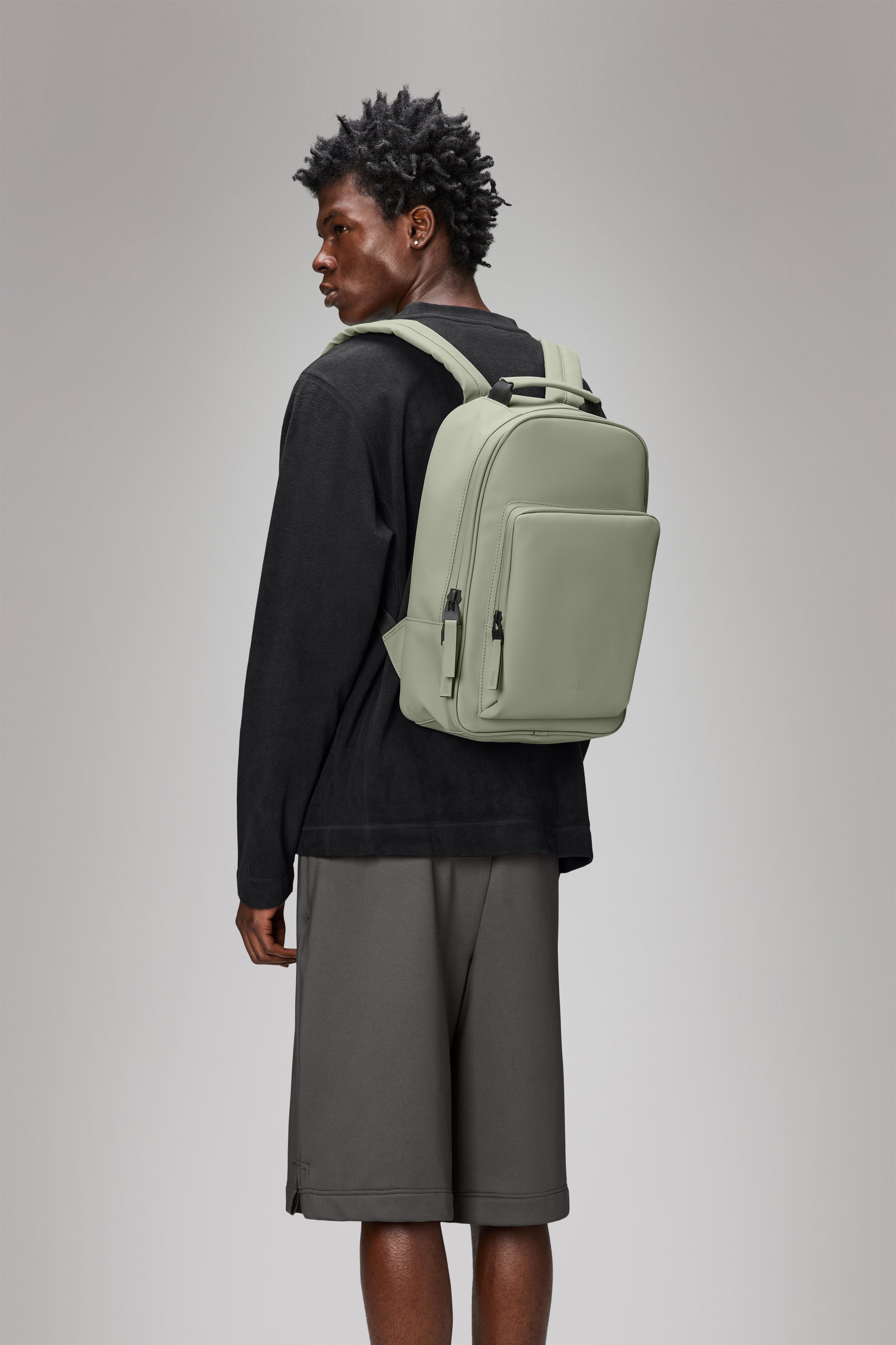 RAINS Book Daypack Drift Backpack