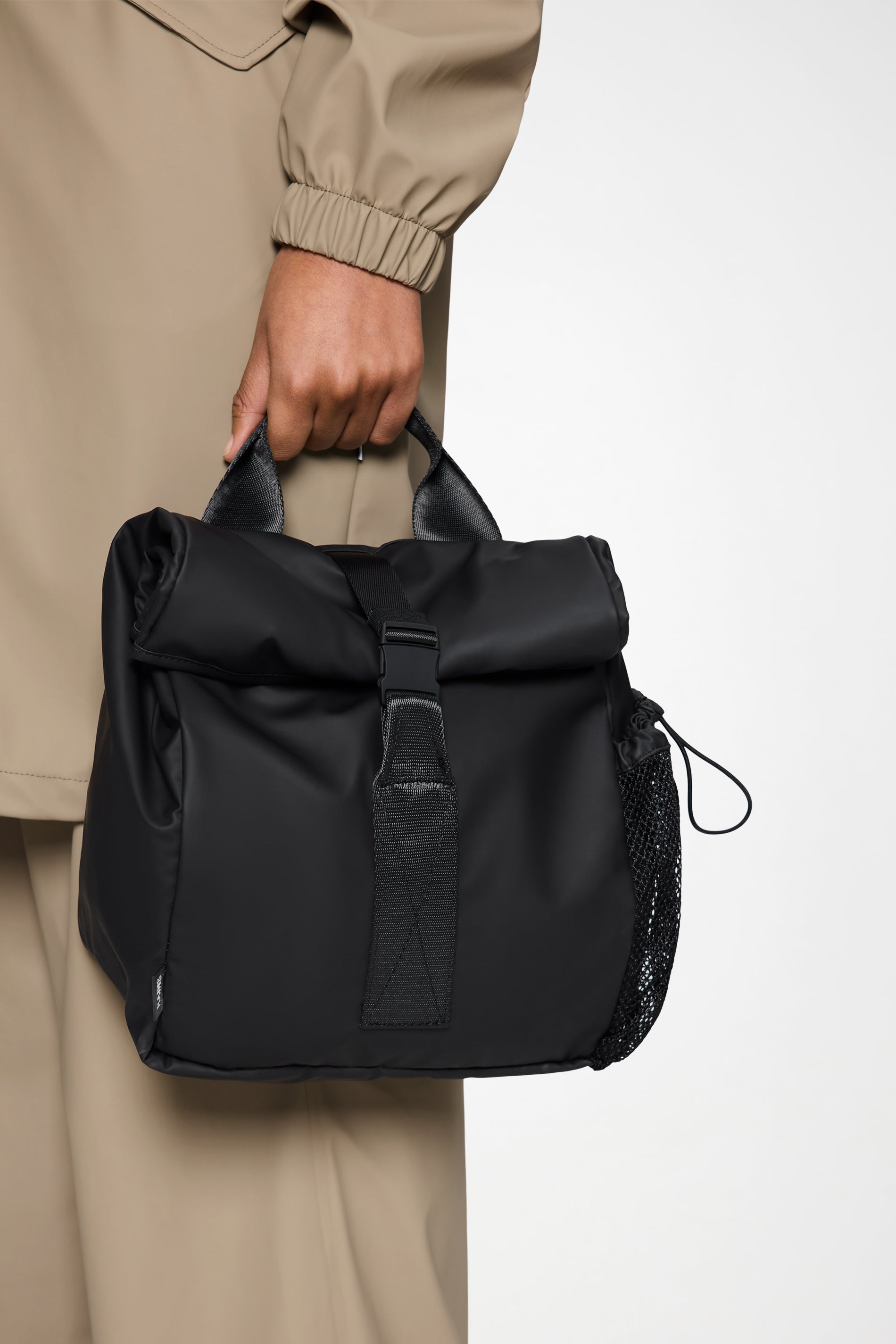 RAINS Lunch Bag Large Black