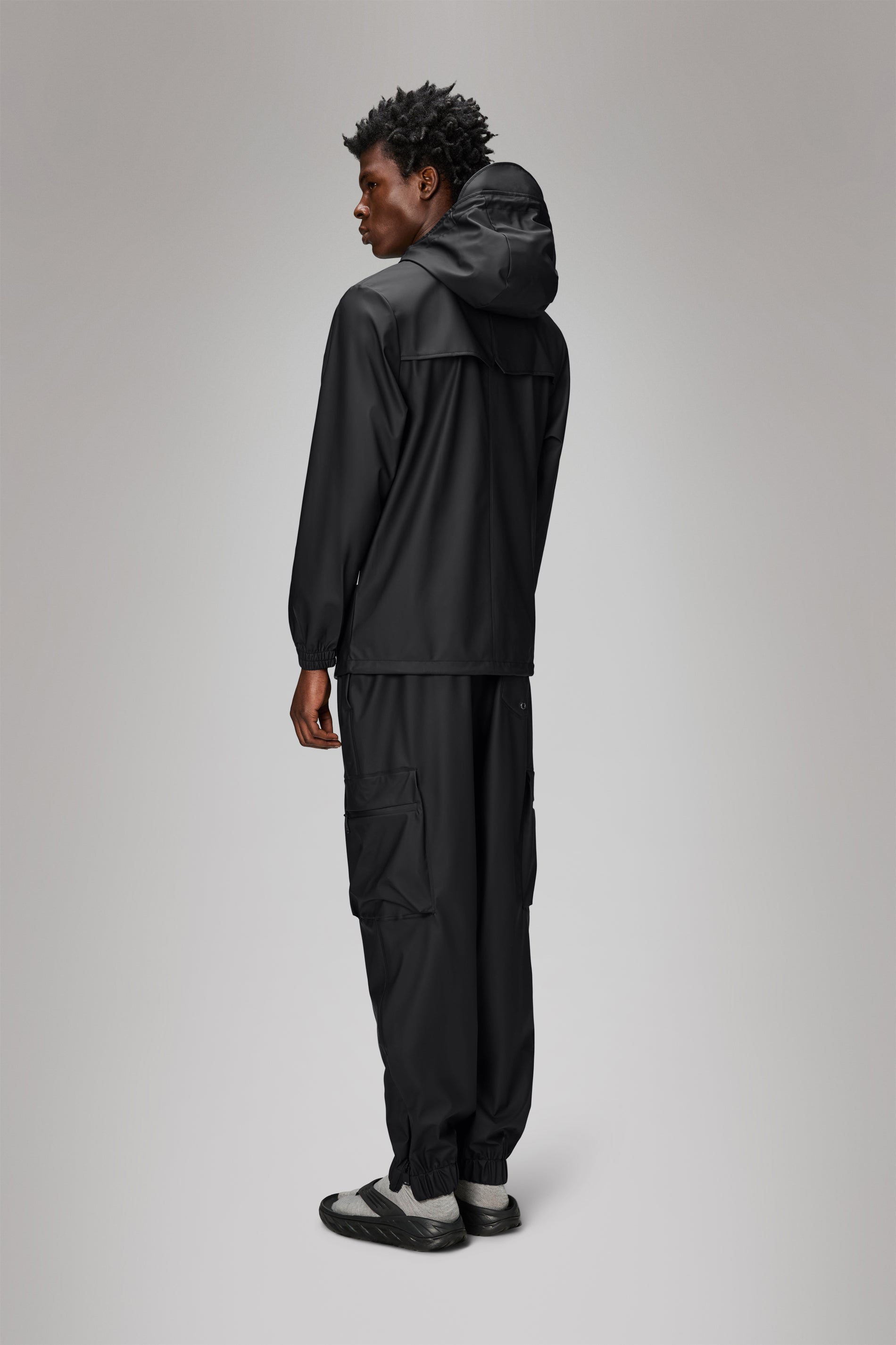 RAINS Storm Breaker Black Jacket