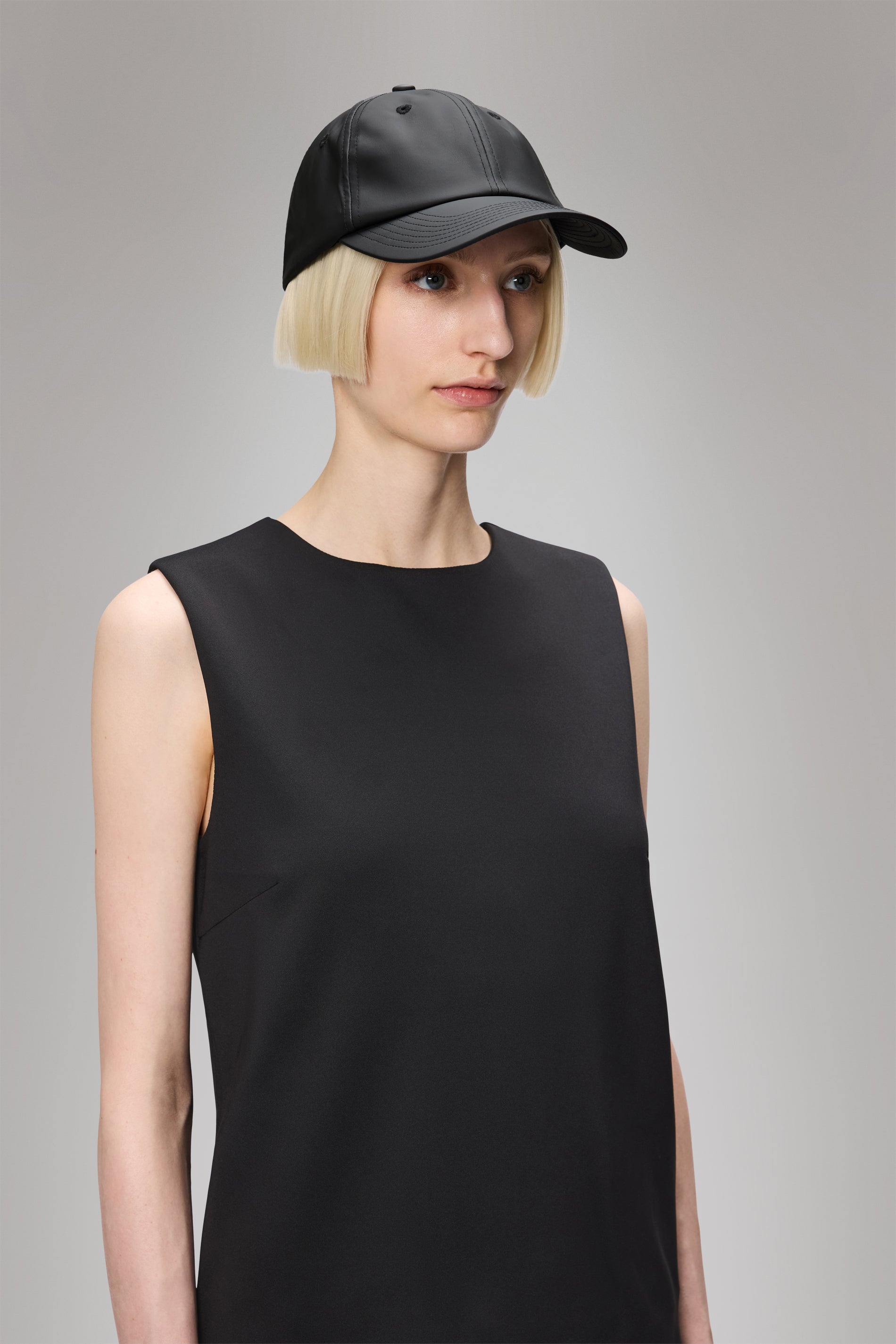 RAINS Cap Black Headwear