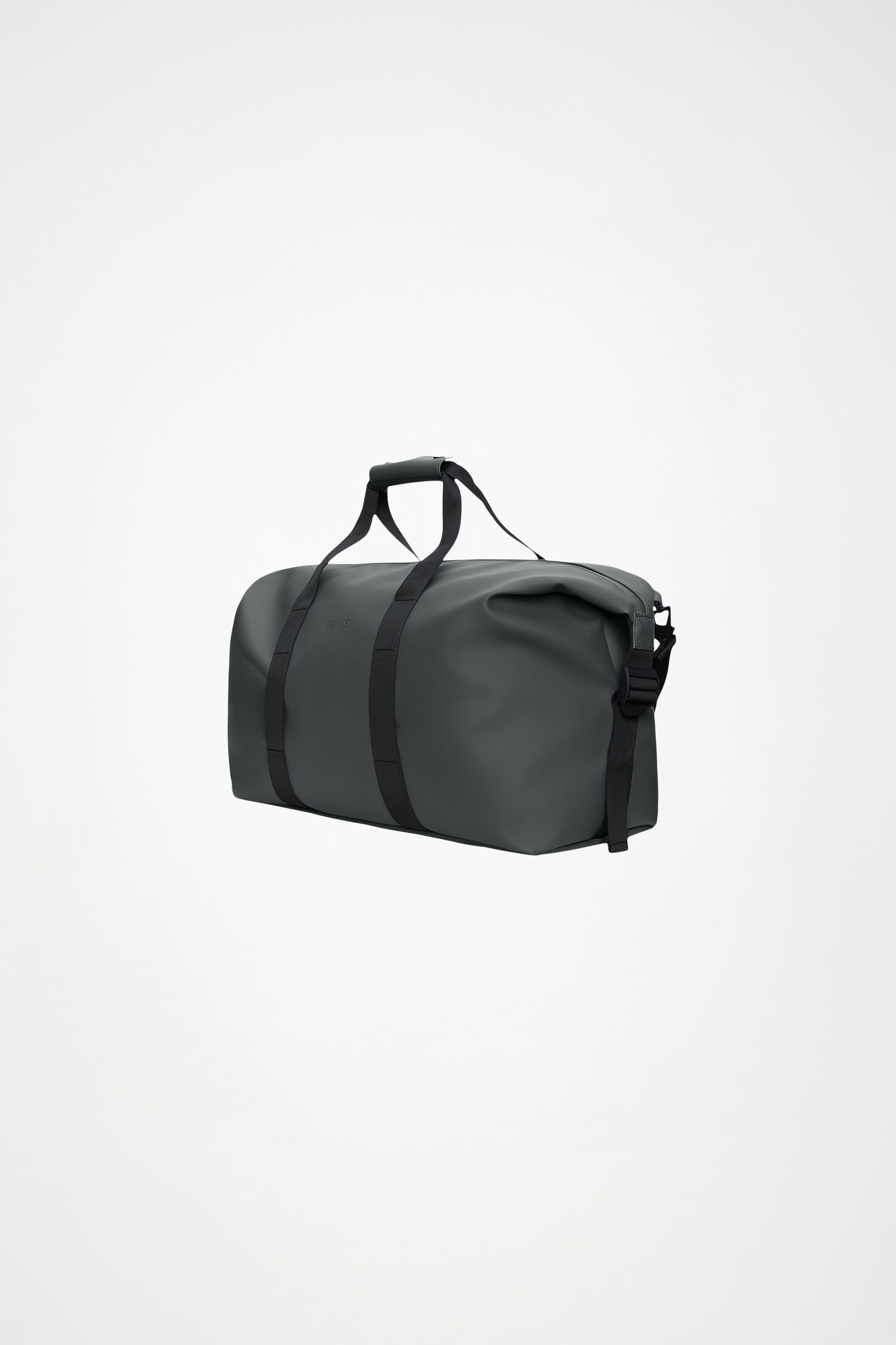 RAINS Hilo Weekend Bag Dark Grey 36L H27 x D24 x W53 cm Weekender
