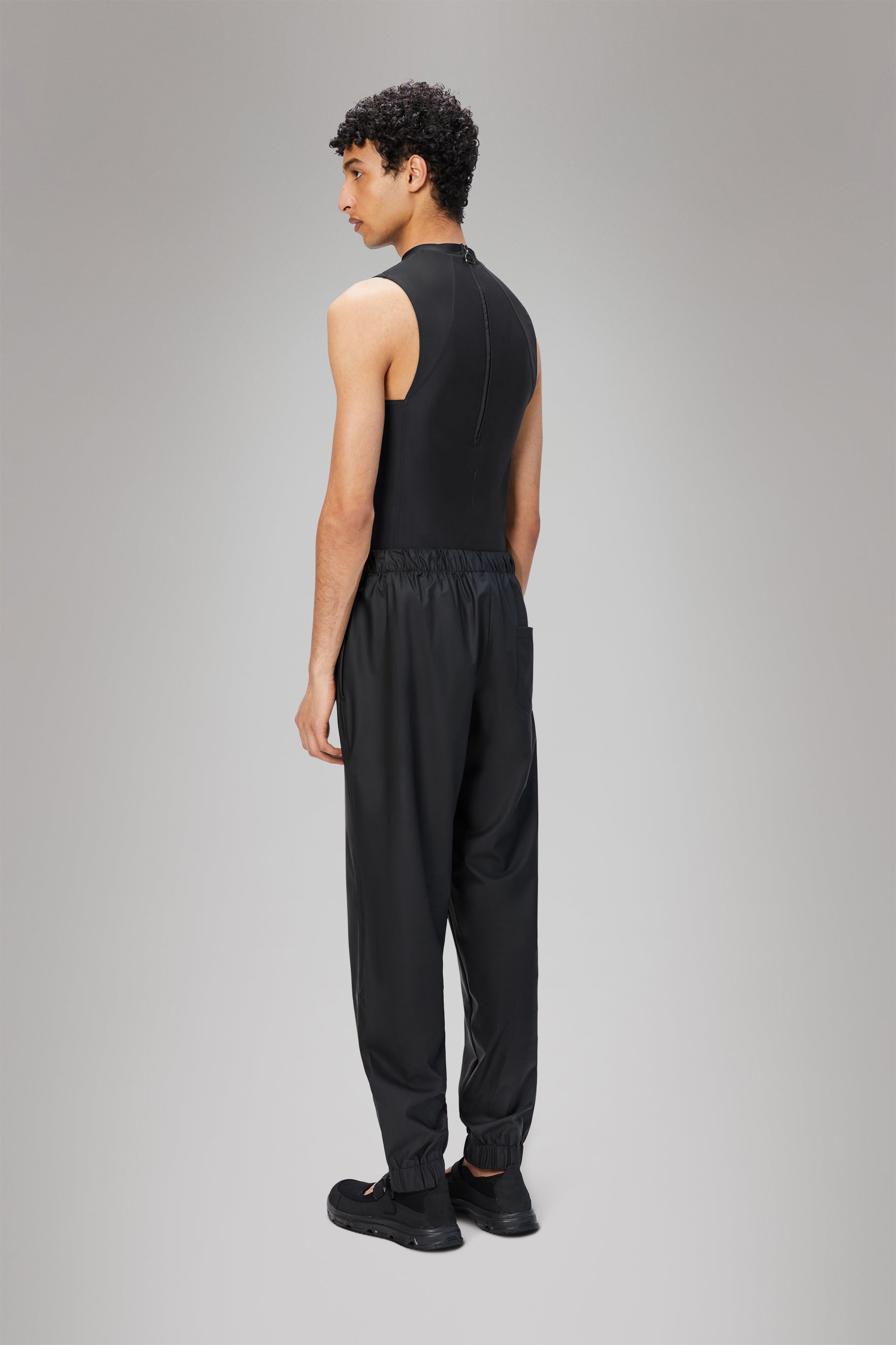 RAINS Rain Pants Regular Black Pants