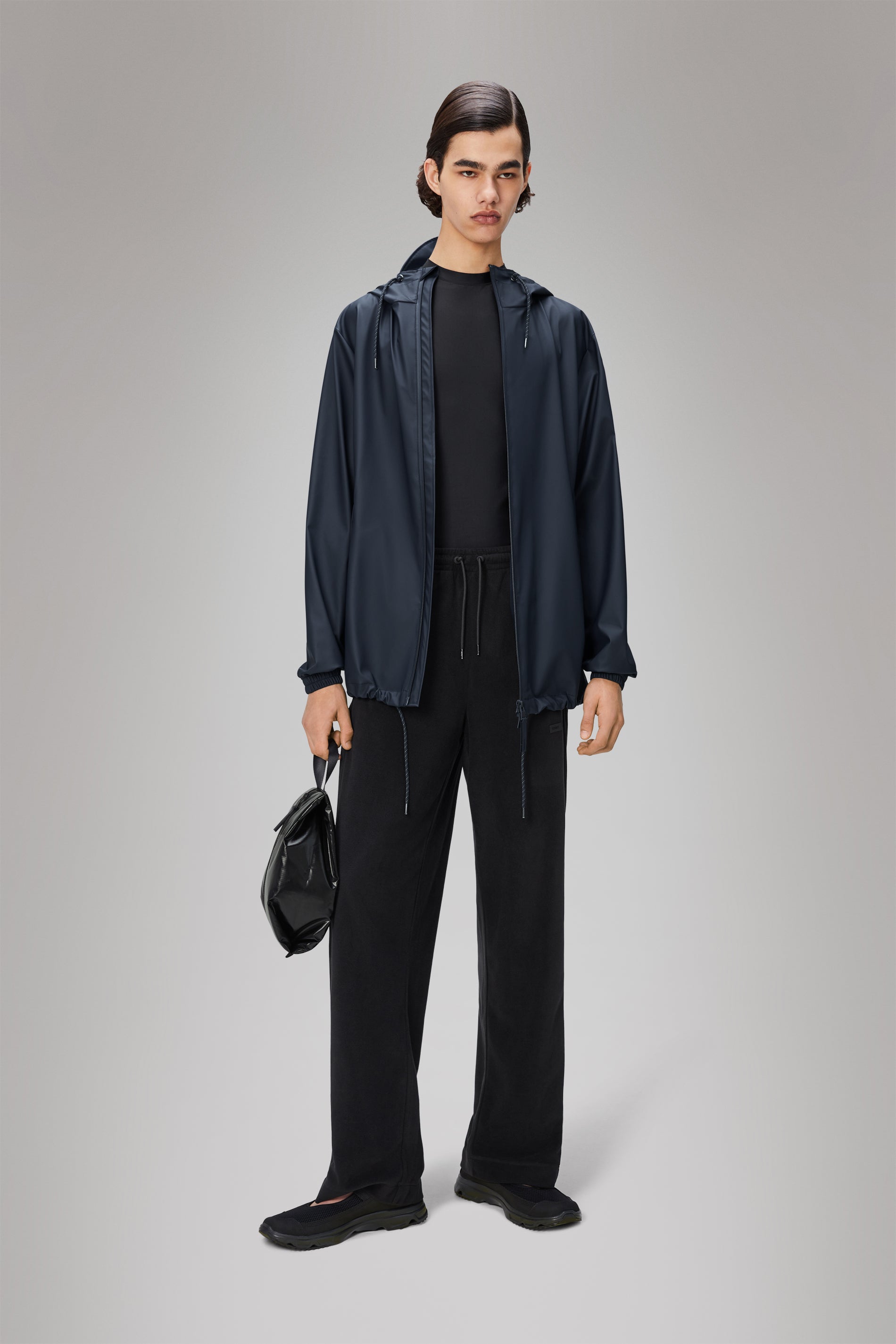 RAINS Storm Breaker Navy Jacket