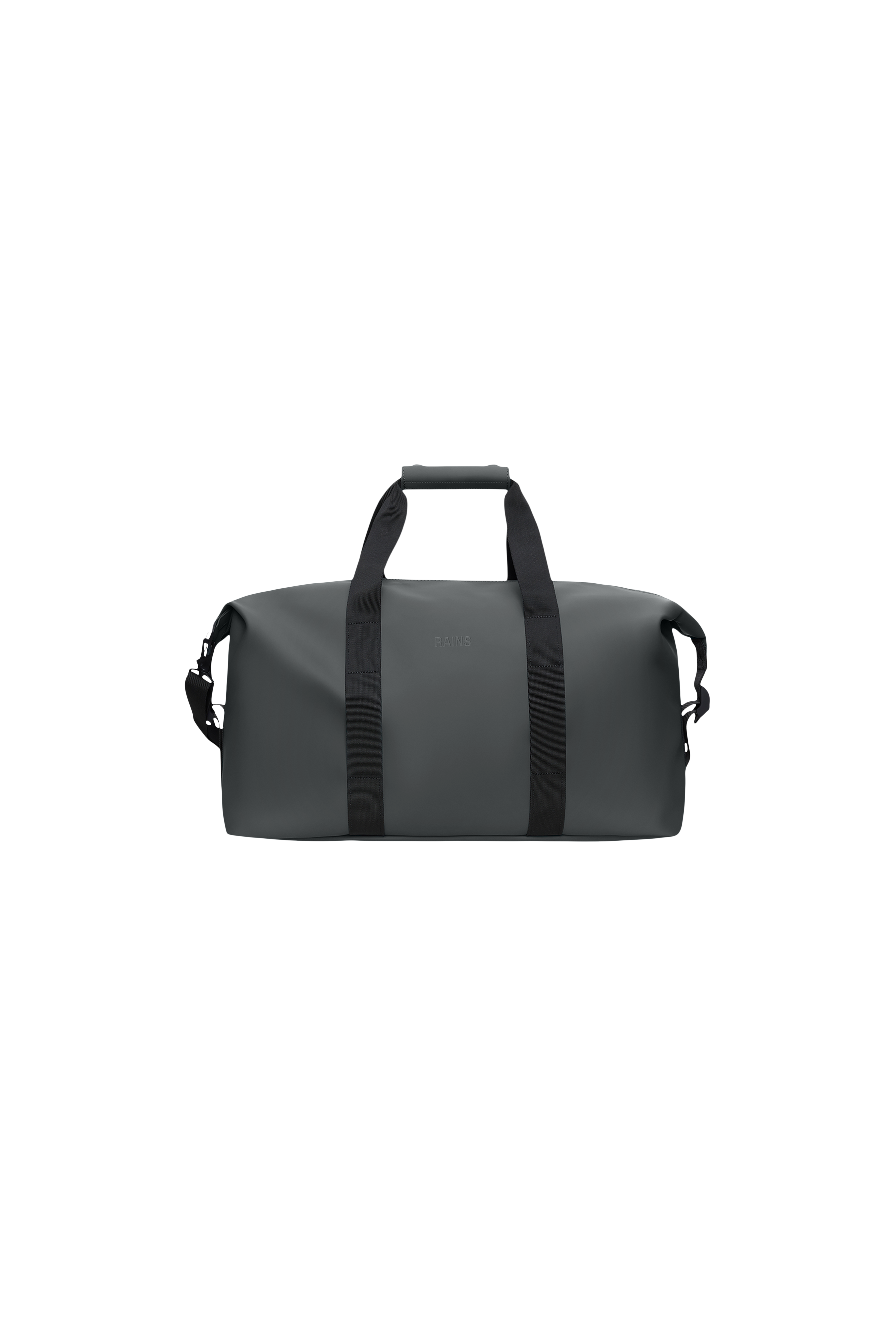 RAINS Hilo Weekend Bag Dark Grey 36L H27 x D24 x W53 cm Weekender