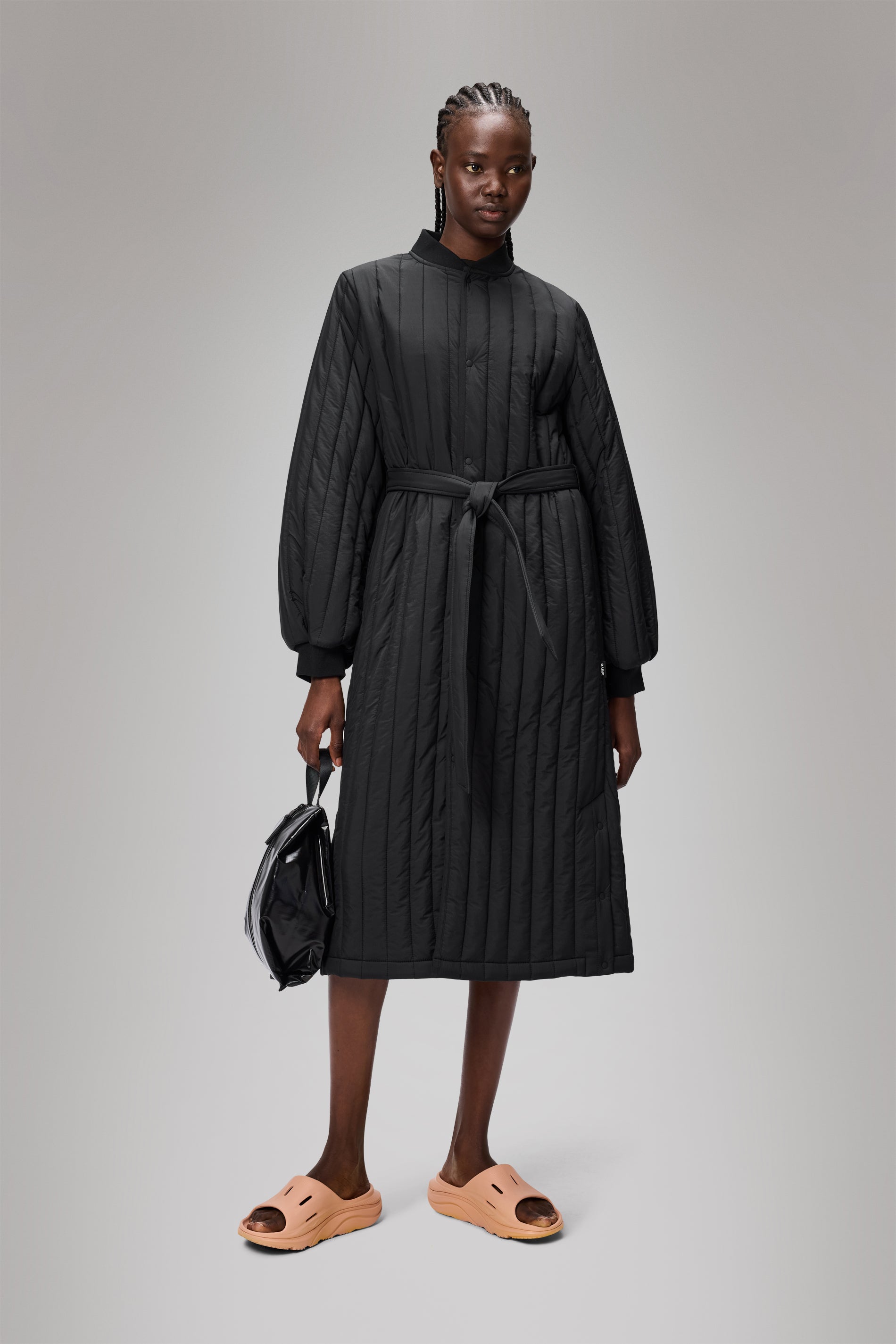 Rains Banja Liner W Coat Black Jacket