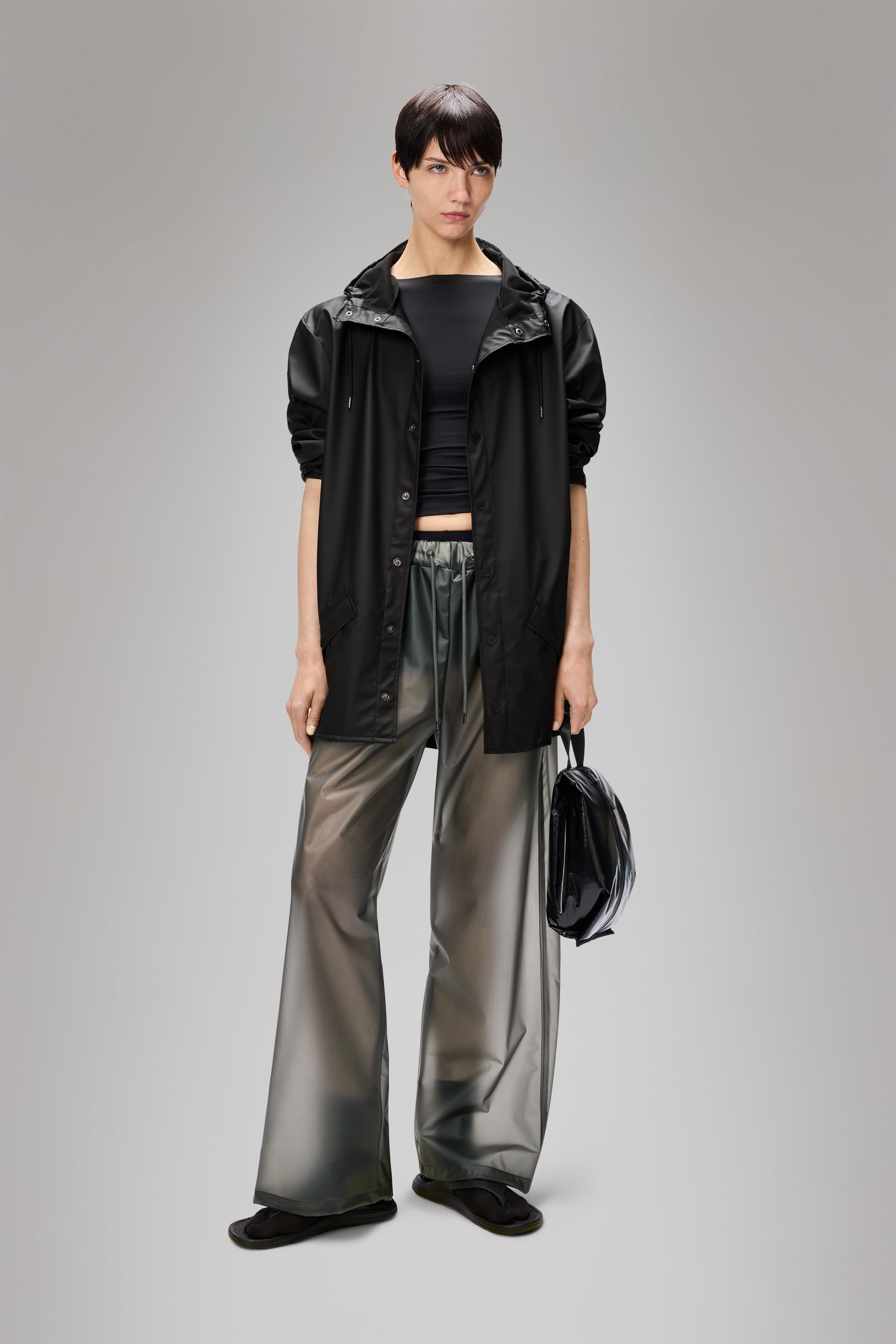 RAINS Jacket Black Jacket