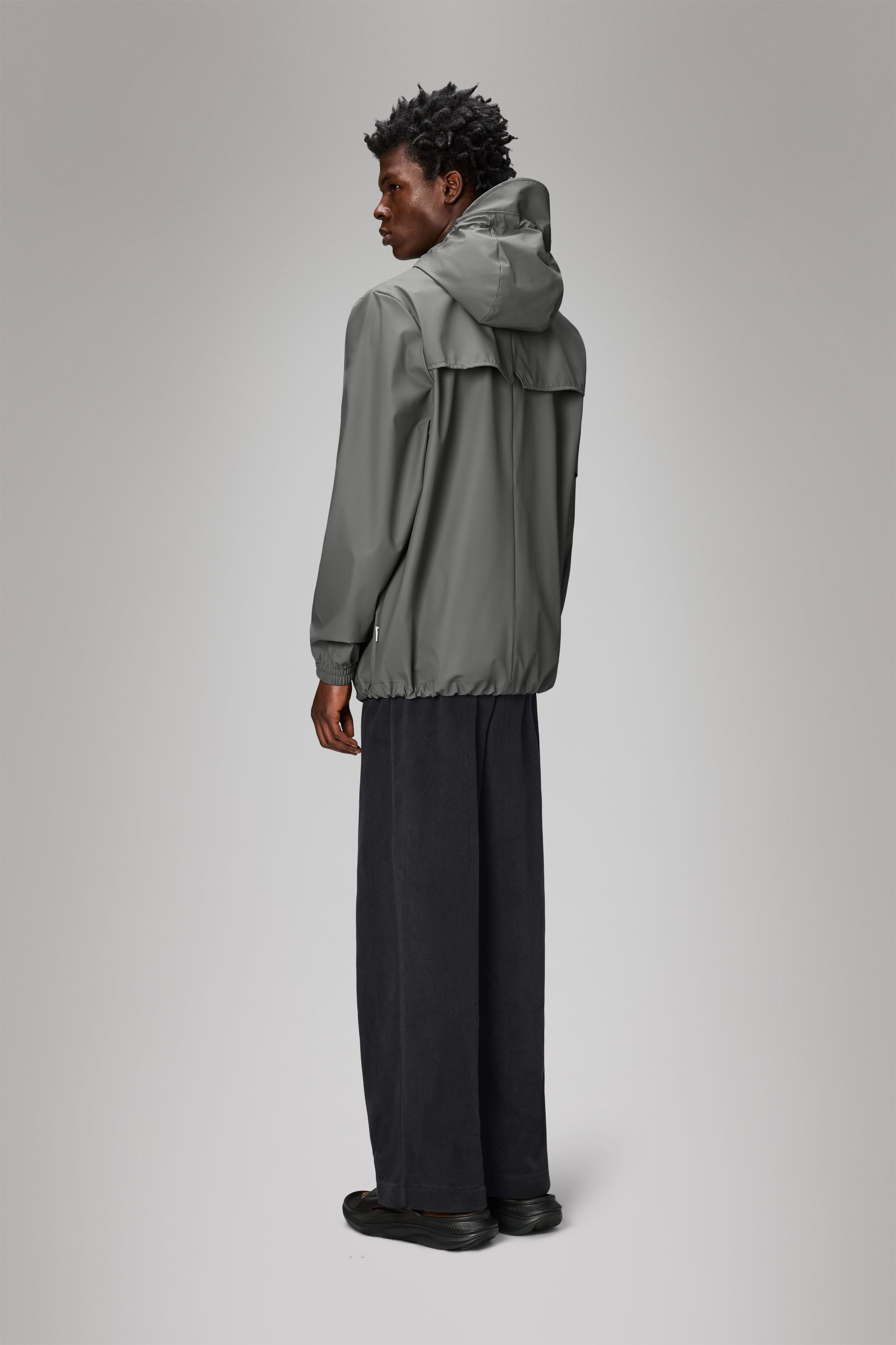 RAINS Storm Breaker Grey Jacket